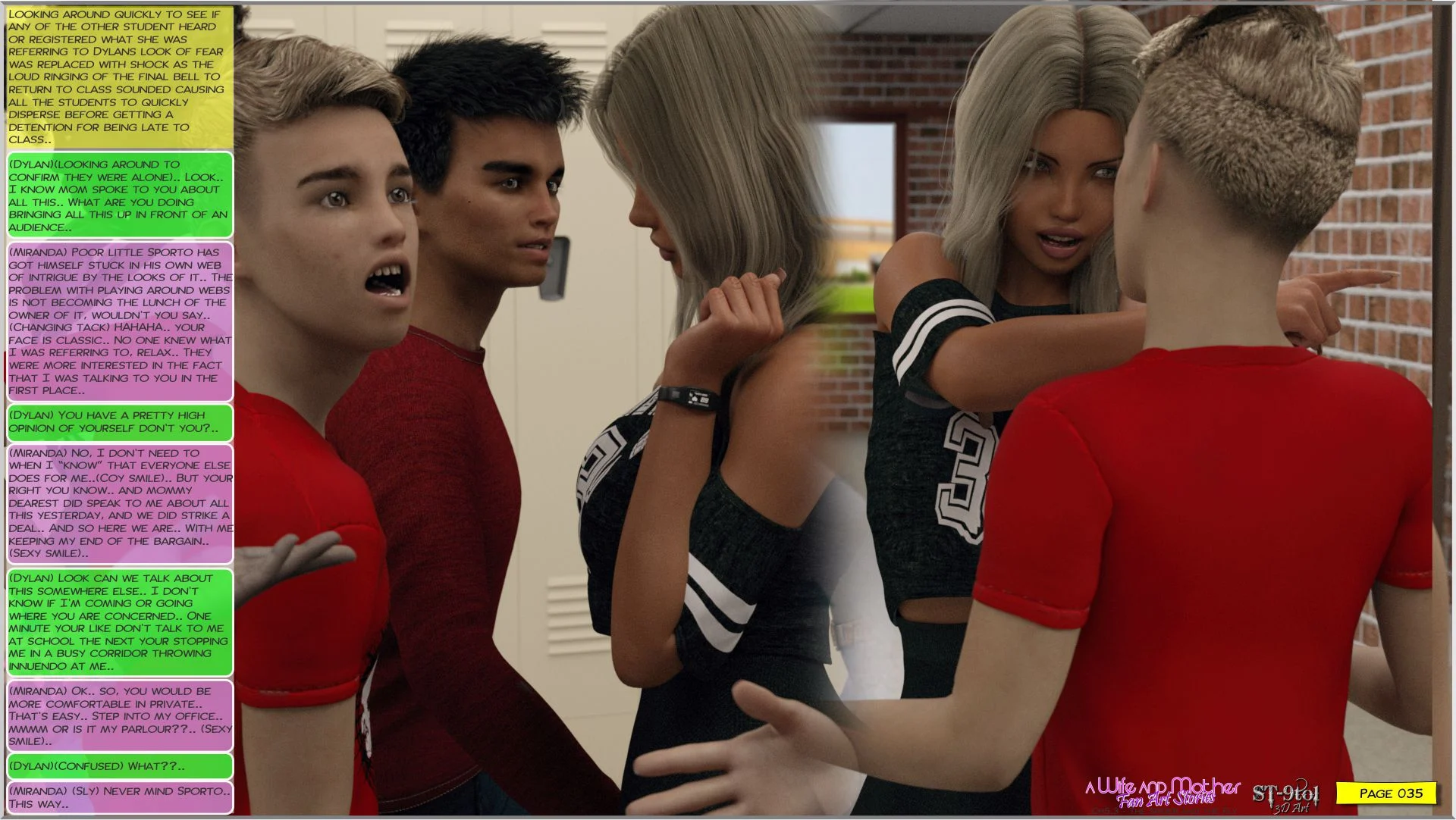 Fan Art Stories [ST-9Pol | ST9to1] - Chapter 5.3 — Page 35