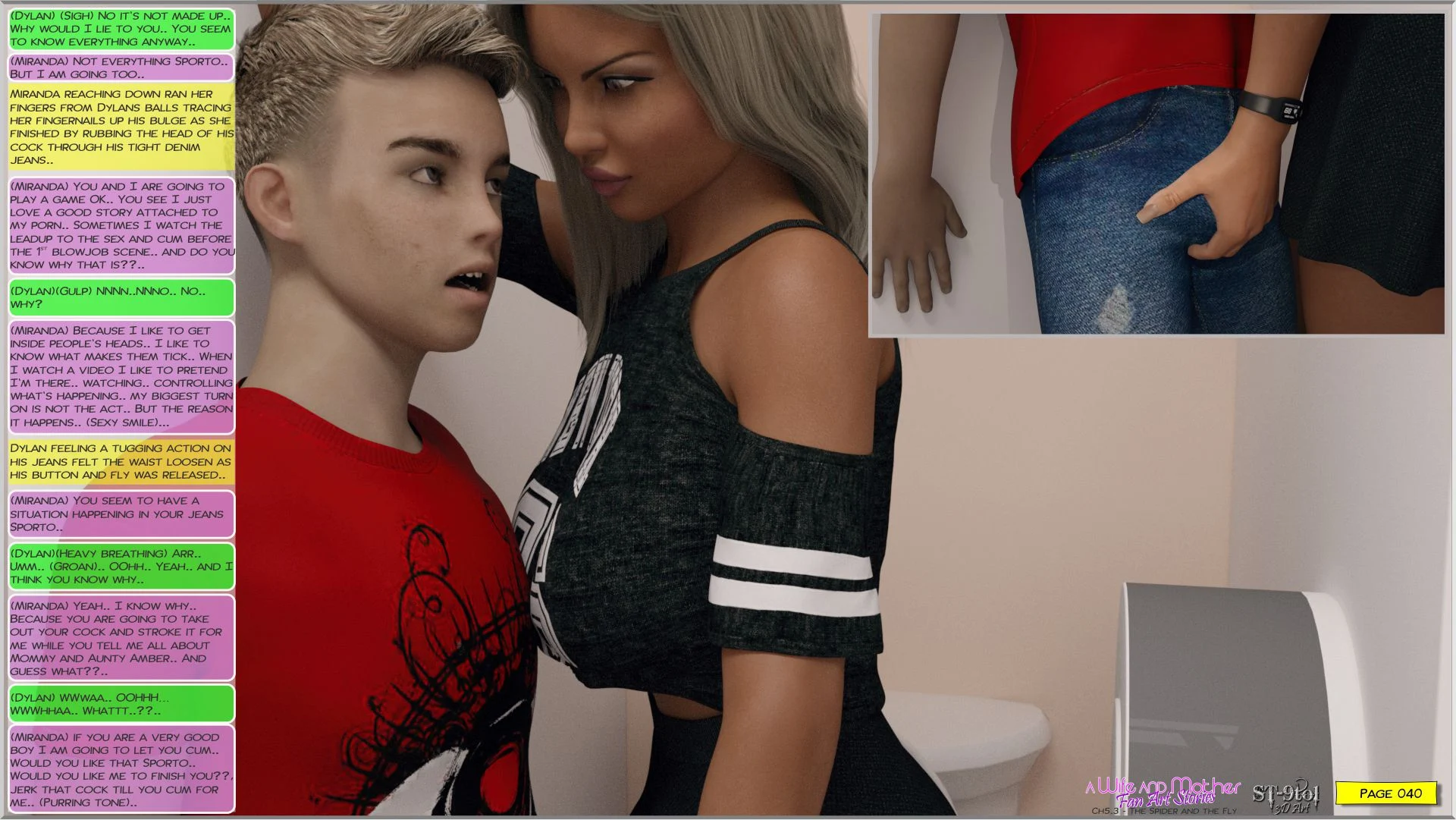 Fan Art Stories [ST-9Pol | ST9to1] - Chapter 5.3 — Page 40