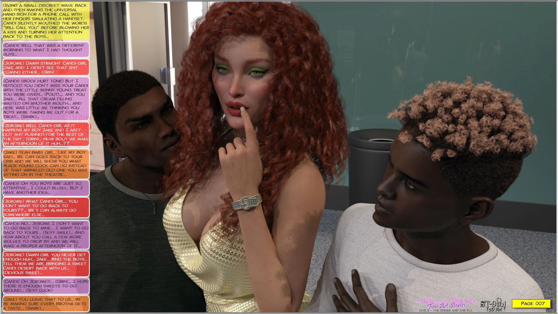 Fan Art Stories [ST-9Pol | ST9to1] - Chapter 5.3 — Page 7