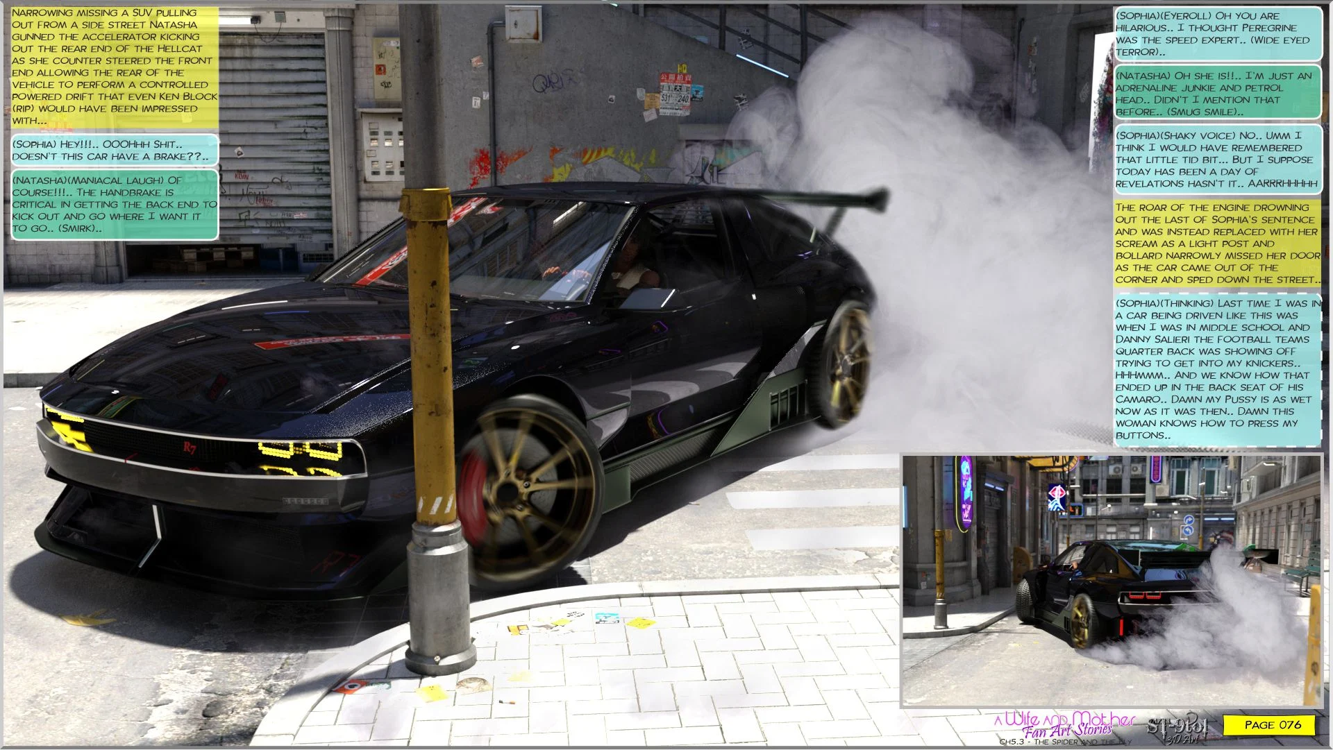 Fan Art Stories [ST-9Pol | ST9to1] - Chapter 5.3 — Page 76