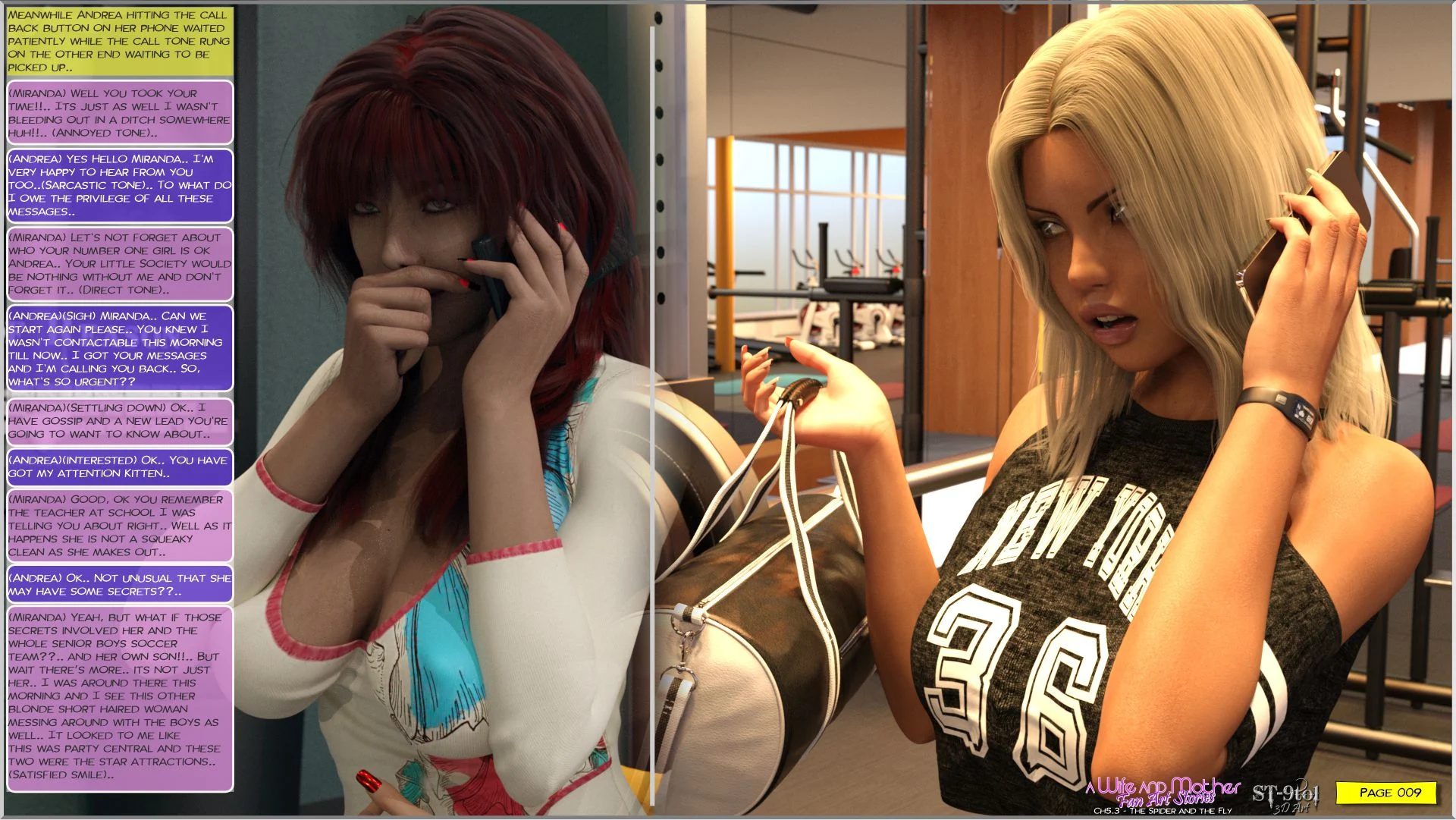 Fan Art Stories [ST-9Pol | ST9to1] - Chapter 5.3 — Page 9