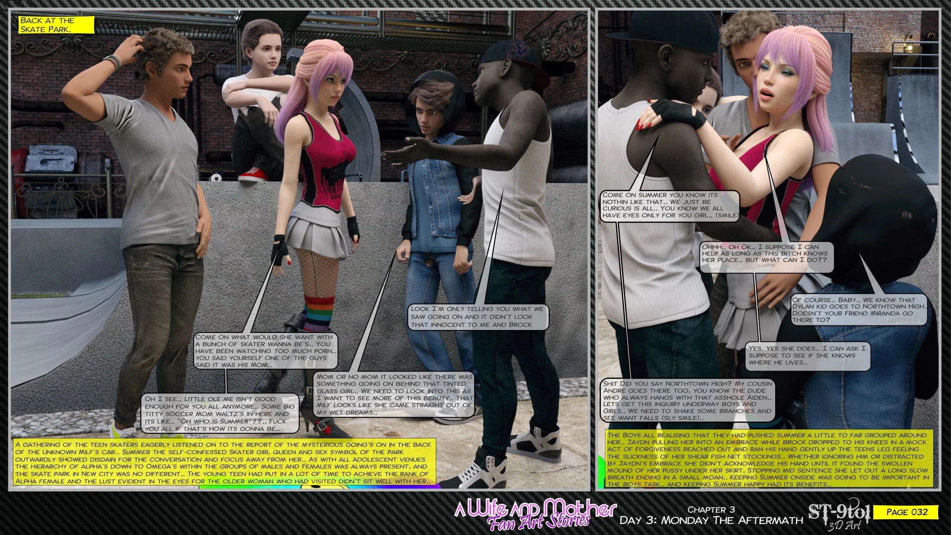 Fan Art Stories [ST-9Pol | ST9to1] - Chapter 3 — Page 32