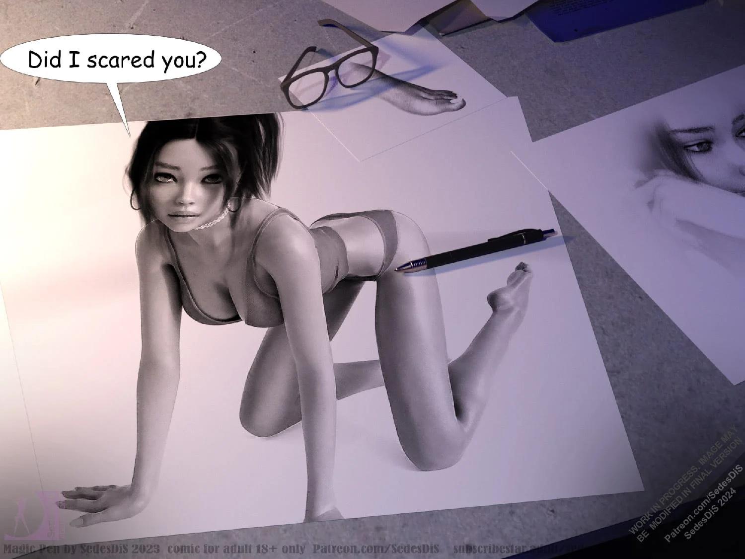 Magic Pen [SedesDiS] - Chapter 1 — Page 12