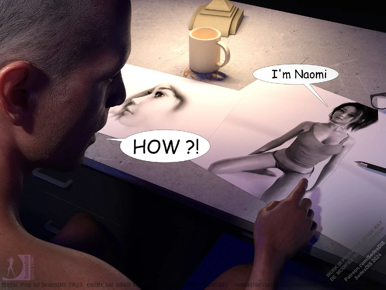 Magic Pen [SedesDiS] - Chapter 1 — Page 13