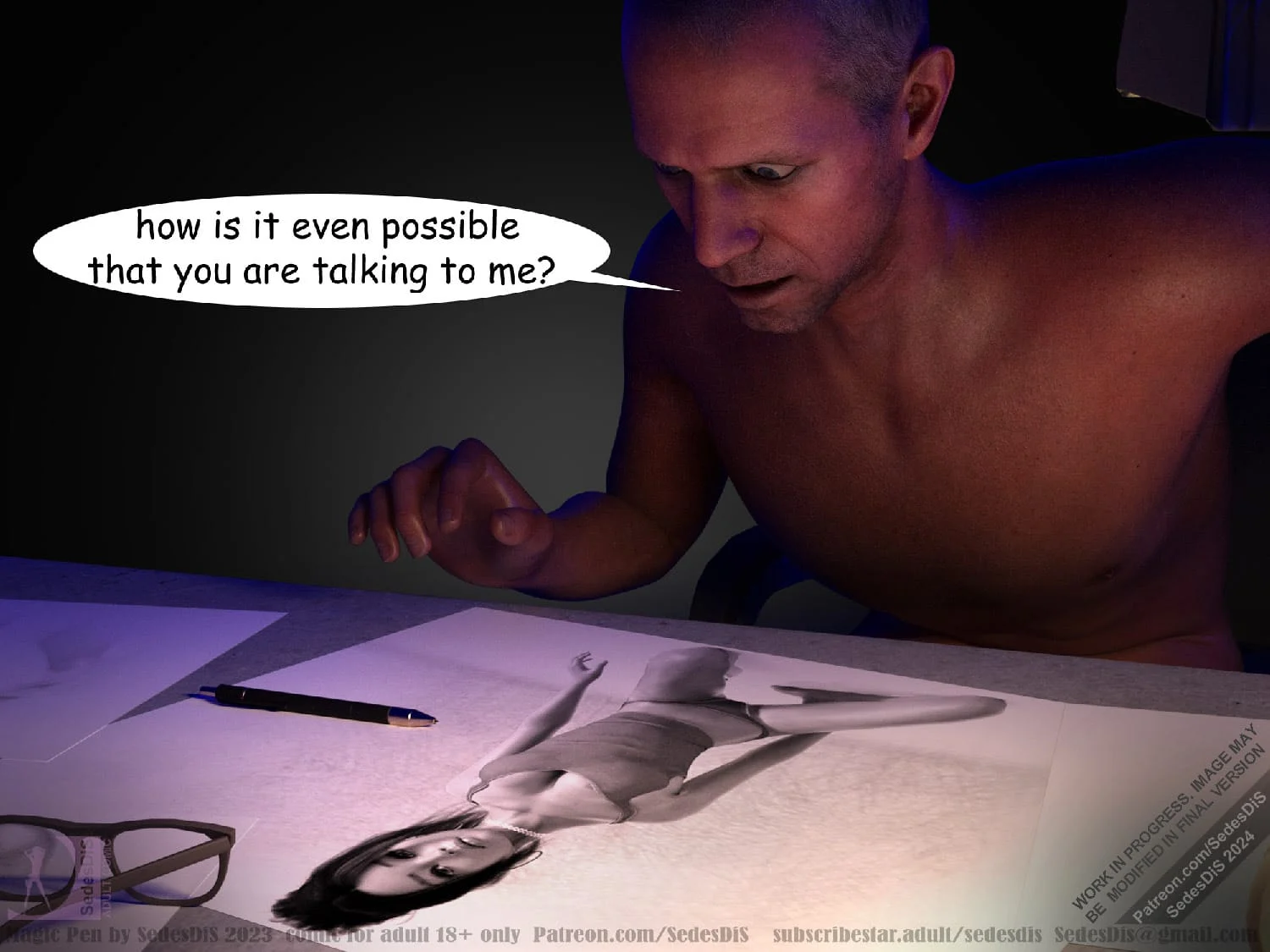 Magic Pen [SedesDiS] - Chapter 1 — Page 18