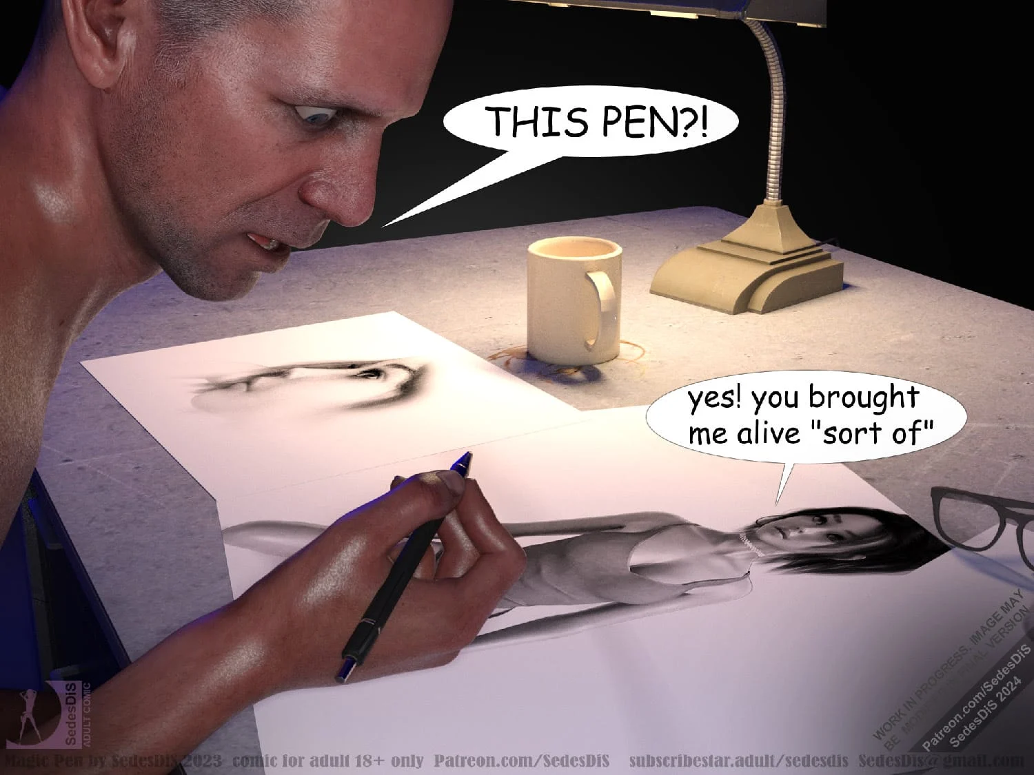 Magic Pen [SedesDiS] - Chapter 1 — Page 20