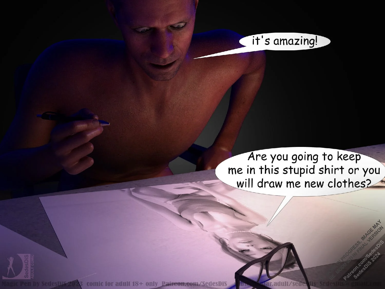 Magic Pen [SedesDiS] - Chapter 1 — Page 21