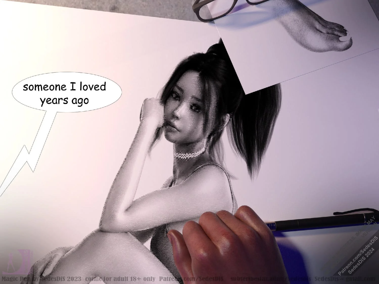 Magic Pen [SedesDiS] - Chapter 1 — Page 7