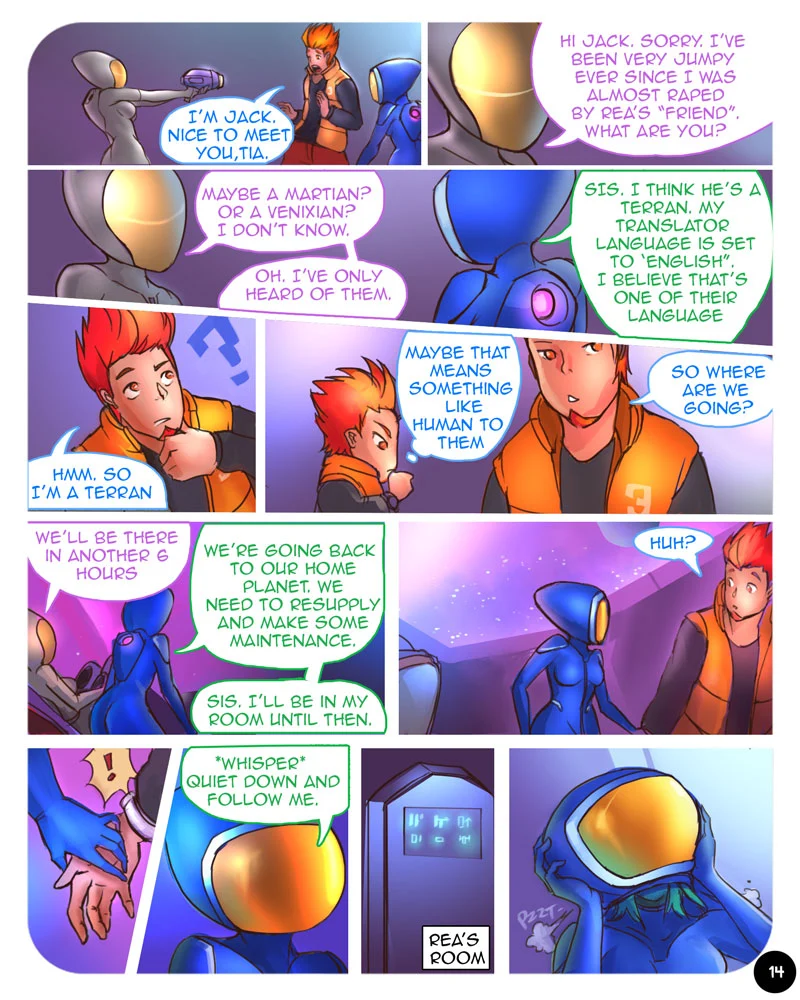 S.EXpedition [Ebluberry] - Chapter 1 — Page 18