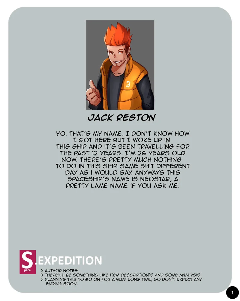 S.EXpedition [Ebluberry] - Chapter 1 — Page 5