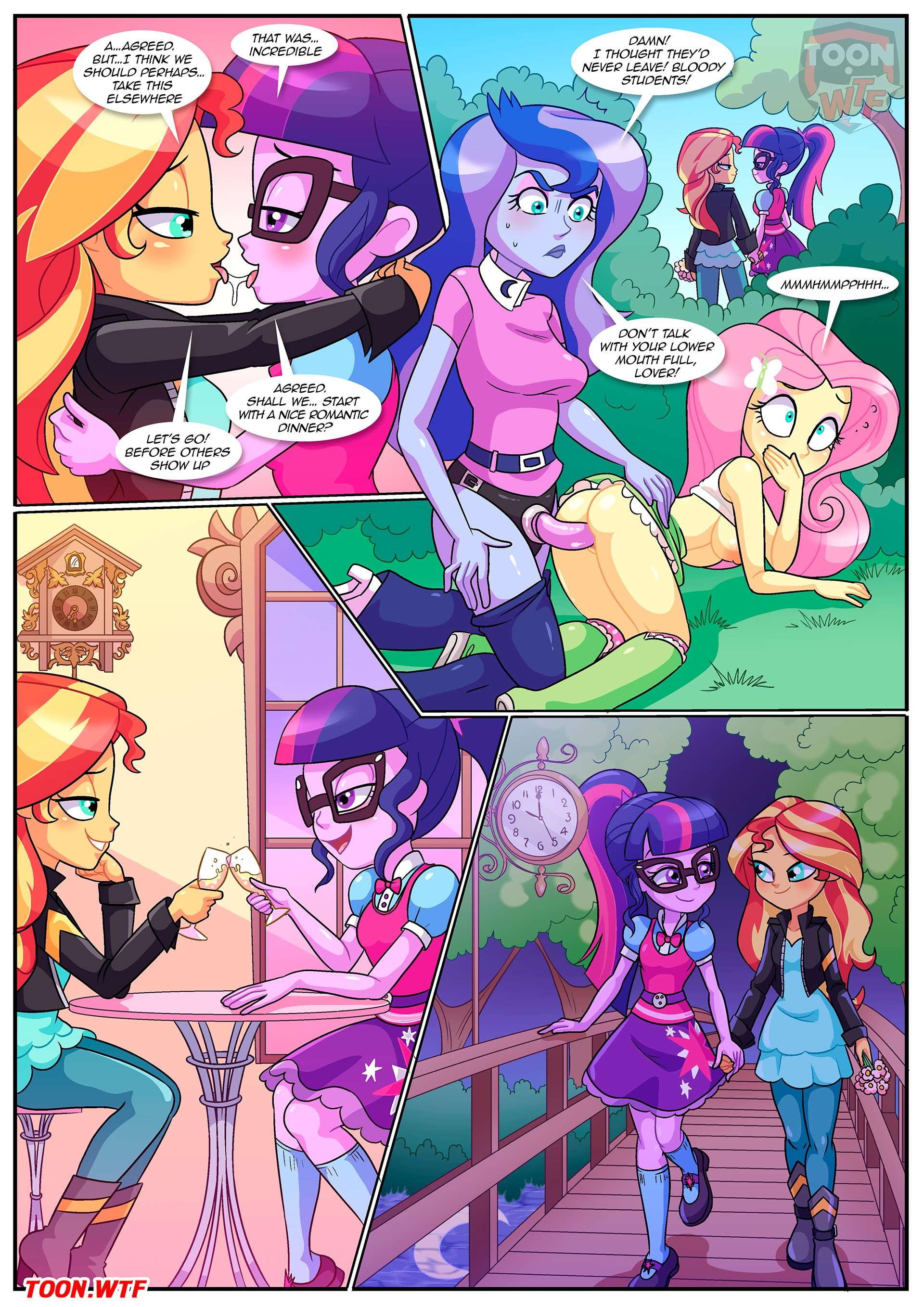 My Lovely Princess – Yuri Is Magic (My Little Pony – Equestria Girls) [PalComix] - Chapter 1 — Page 4