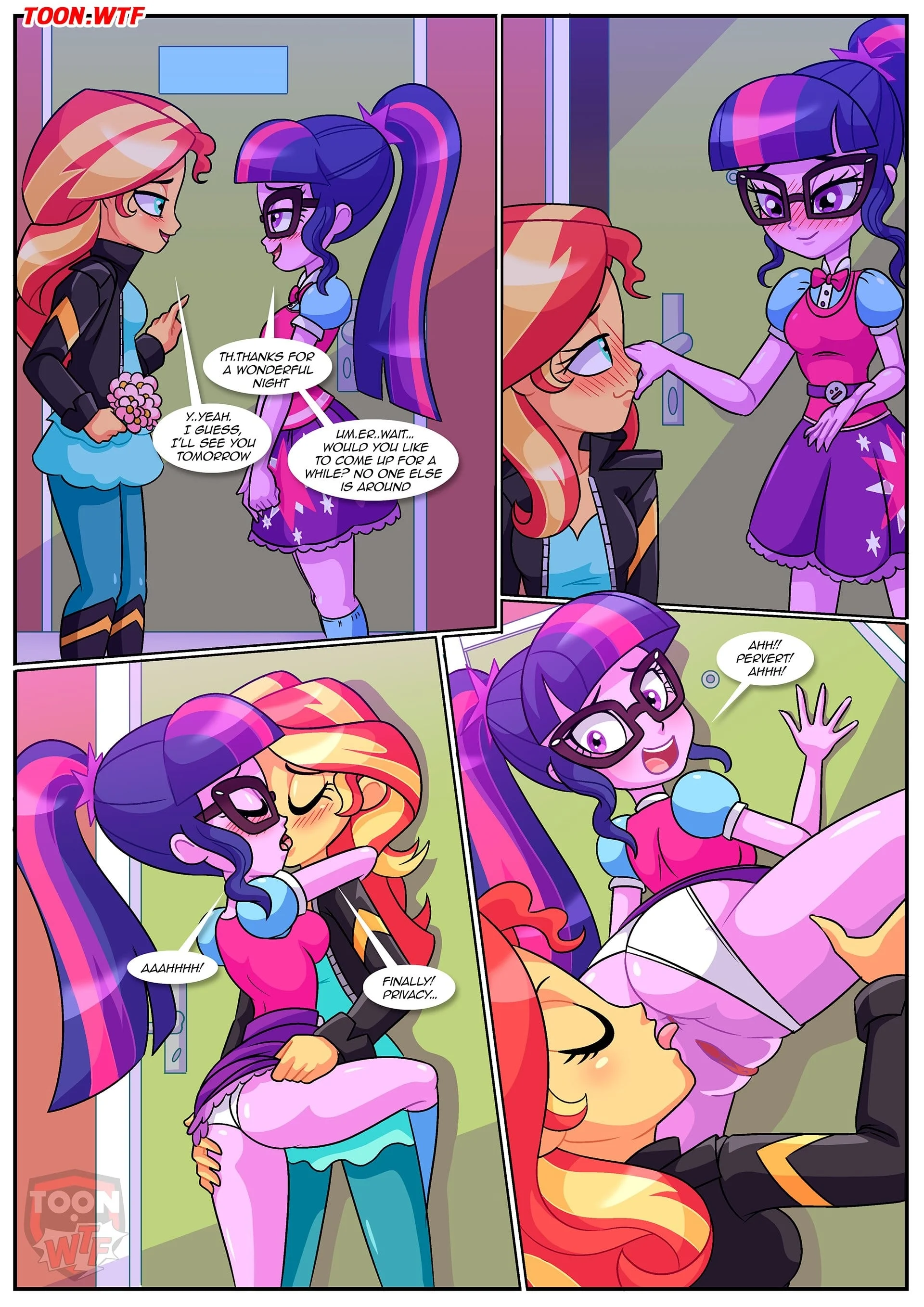 My Lovely Princess – Yuri Is Magic (My Little Pony – Equestria Girls) [PalComix] - Chapter 1 — Page 5
