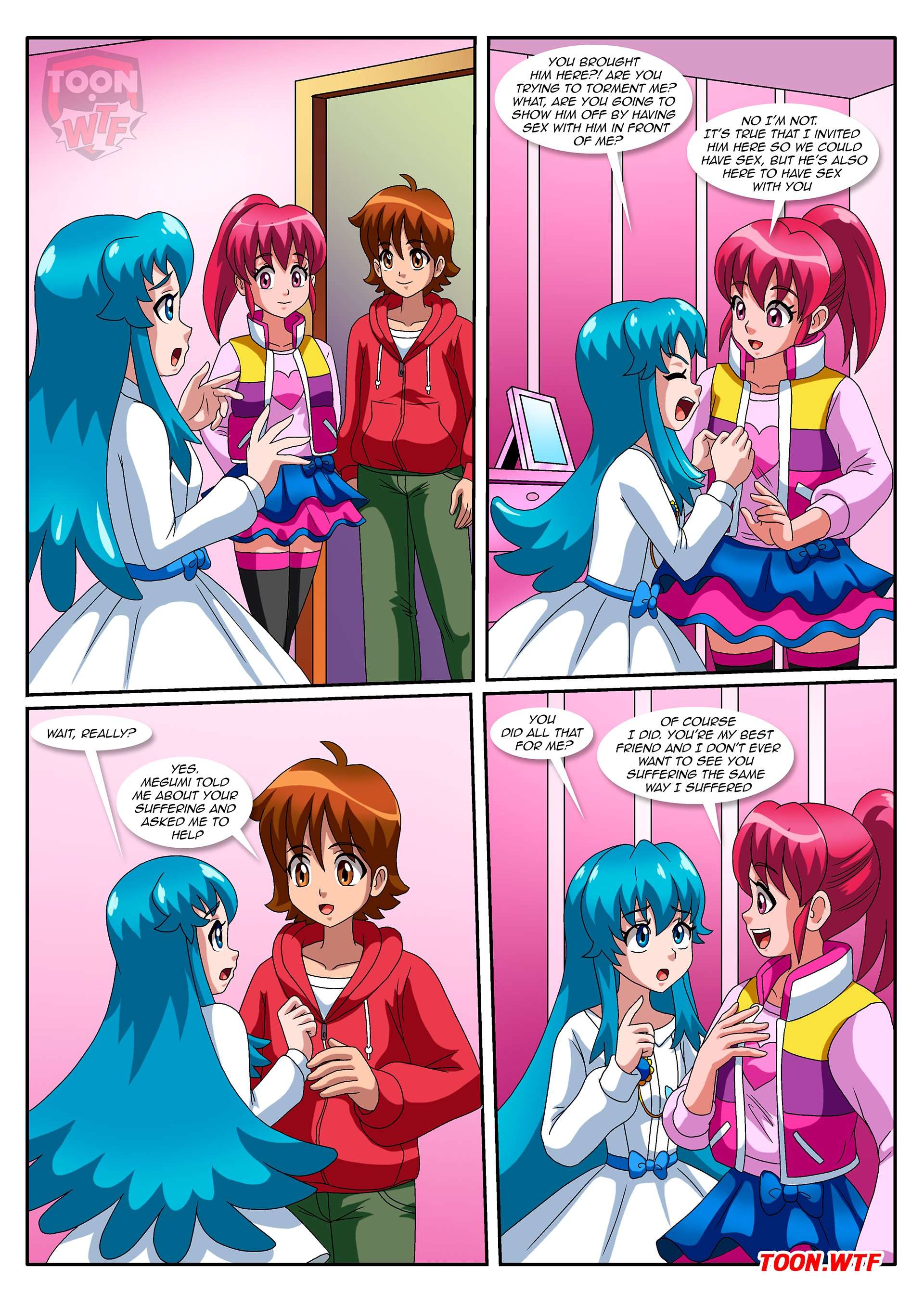 My Royal Valentine (HappinessCharge Pretty Cure!) [PalComix] - Chapter 1 — Page 11