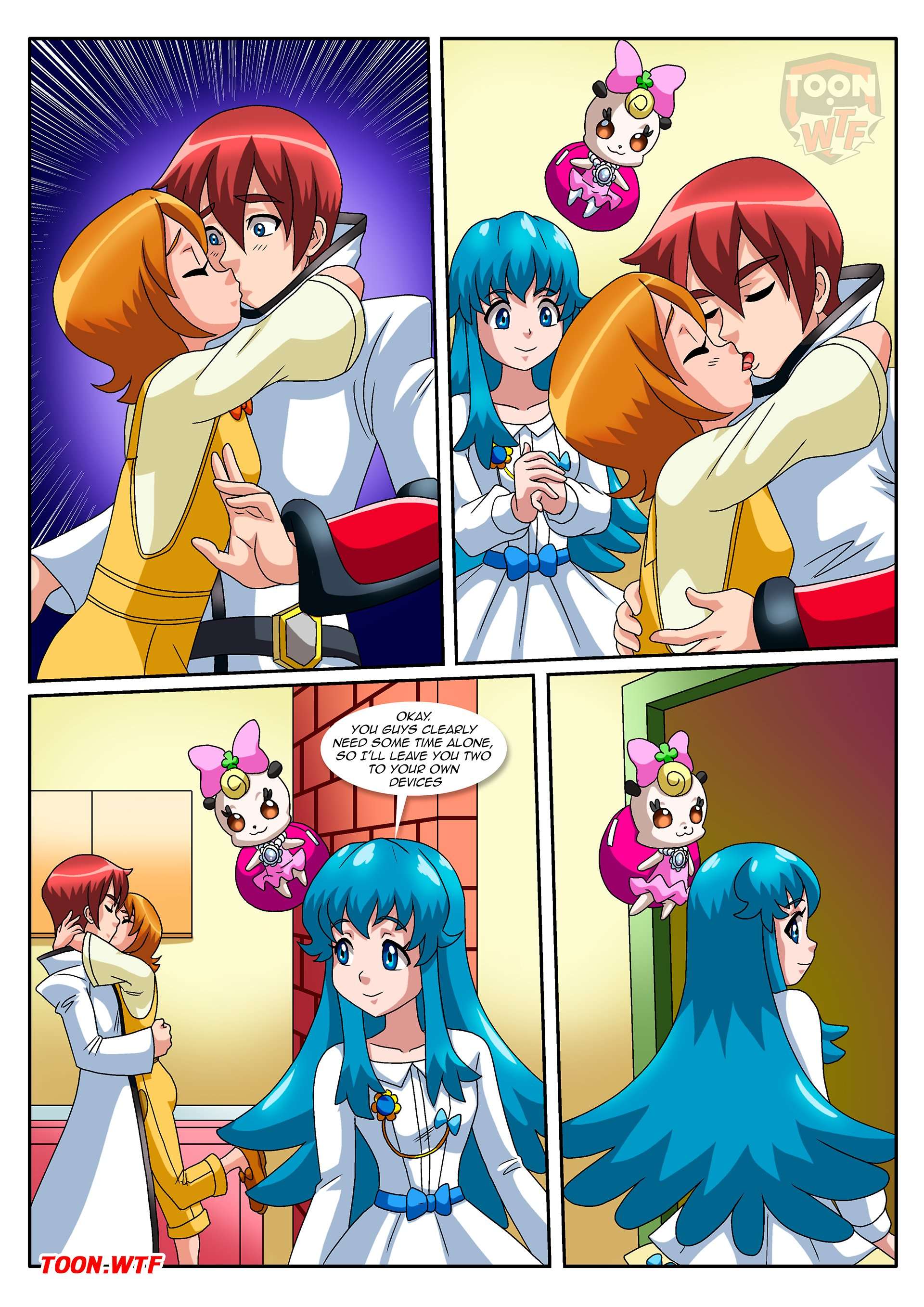 My Royal Valentine (HappinessCharge Pretty Cure!) [PalComix] - Chapter 1 — Page 4