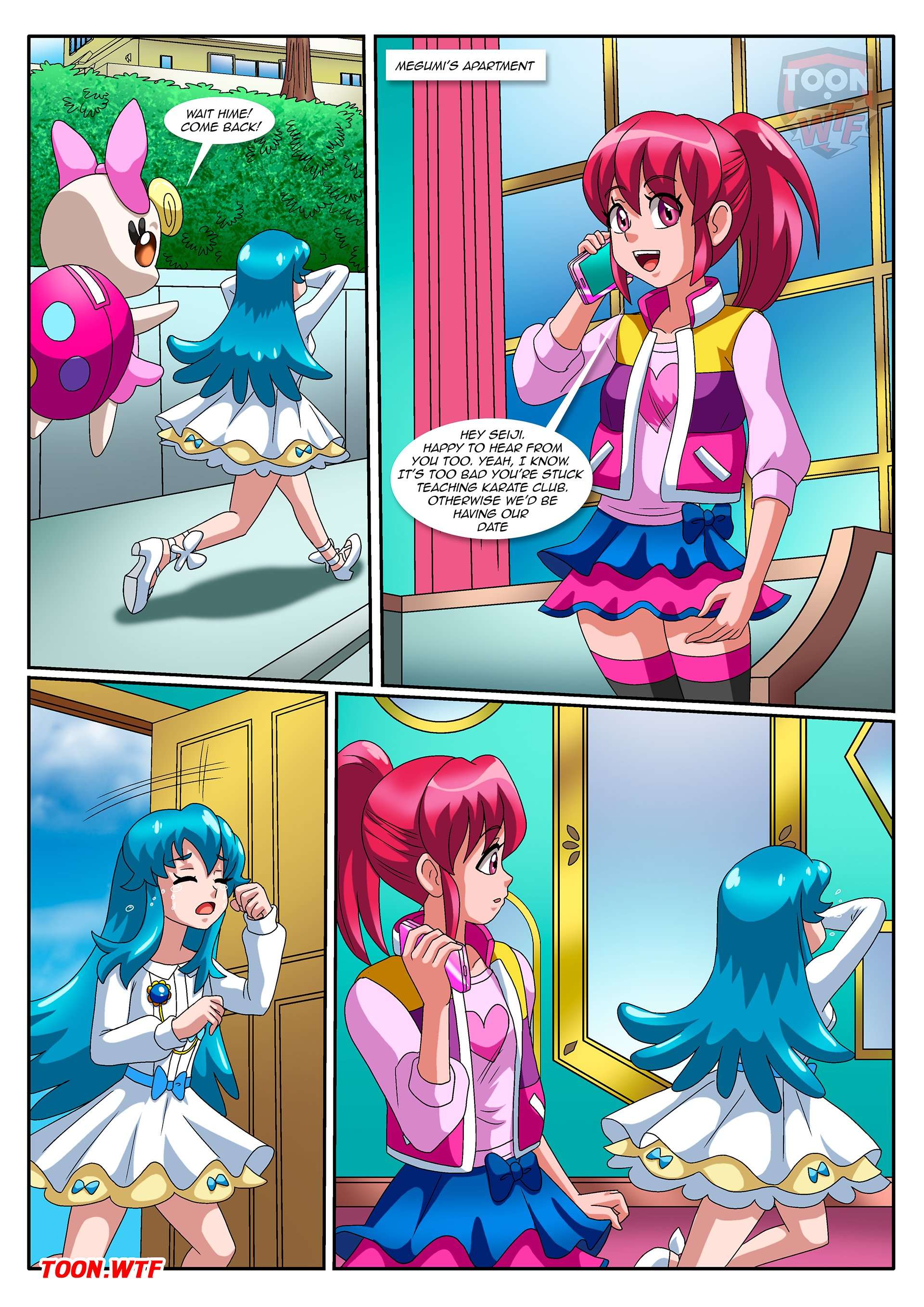 My Royal Valentine (HappinessCharge Pretty Cure!) [PalComix] - Chapter 1 — Page 7