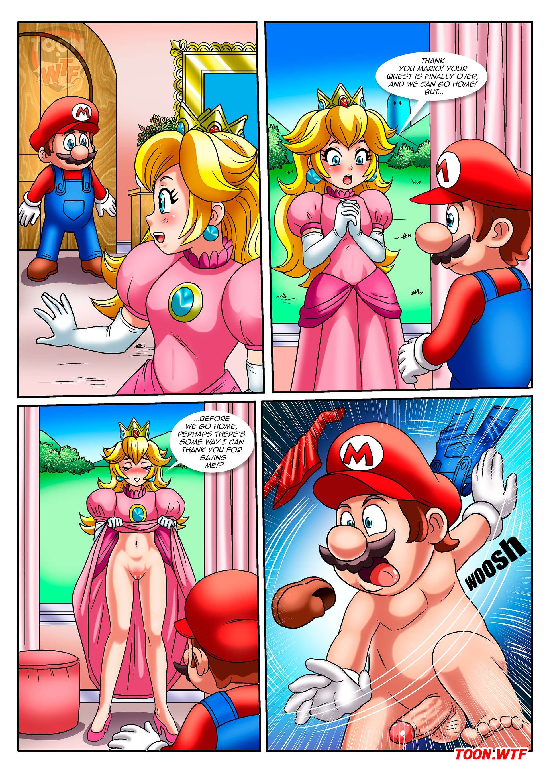 Carnal Castle (Super Mario) [PalComix] - Chapter 1 — Page 7