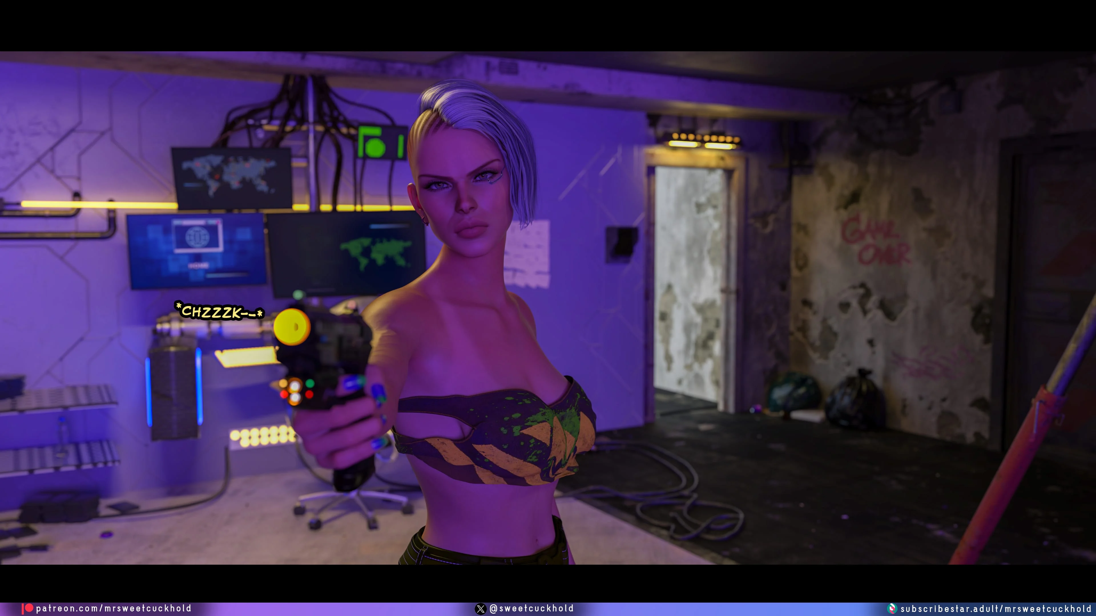 Street Corruption (Cyberpunk 2077) [Mr.SweetCuckhold] - Chapter 3 — Page 130