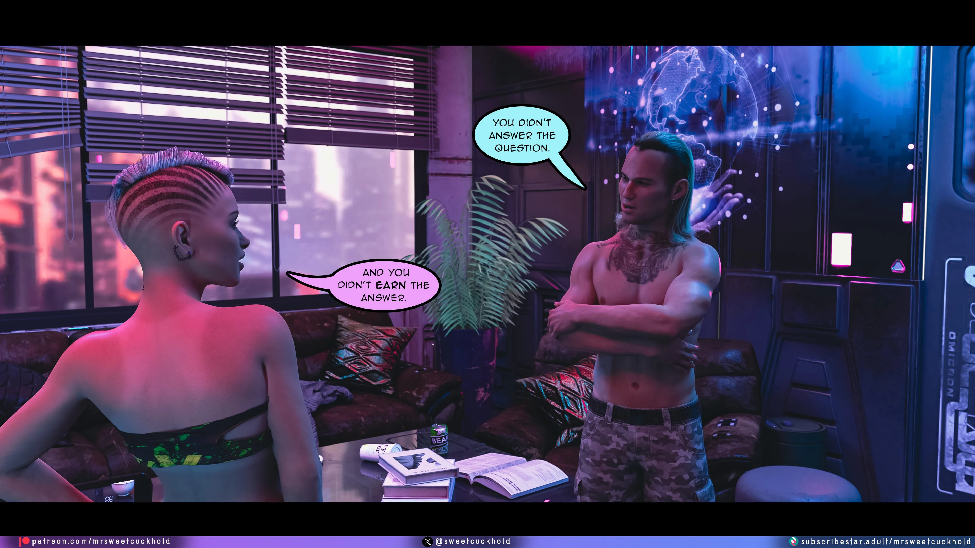 Street Corruption (Cyberpunk 2077) [Mr.SweetCuckhold] - Chapter 3 — Page 15