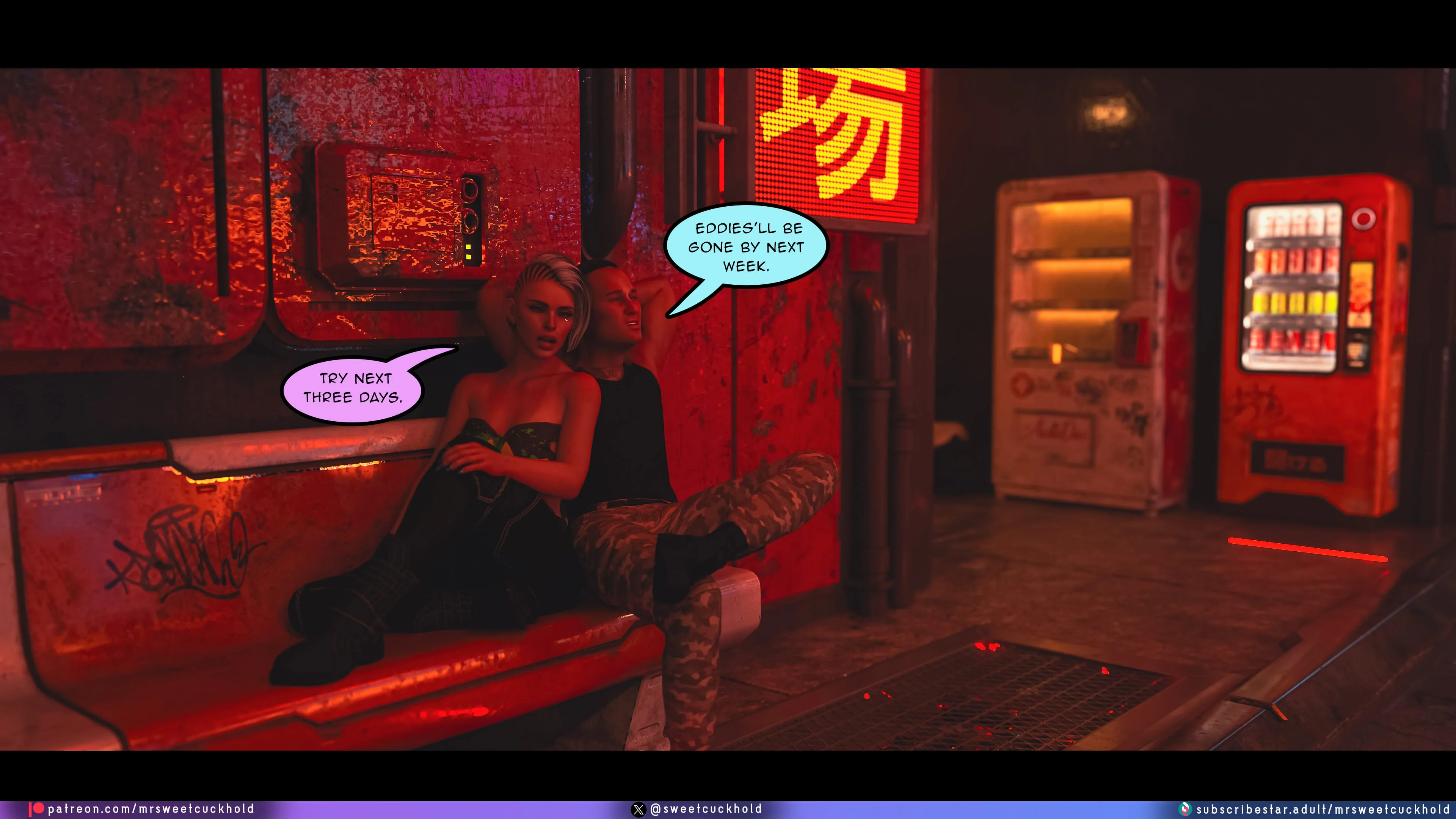 Street Corruption (Cyberpunk 2077) [Mr.SweetCuckhold] - Chapter 3 — Page 31