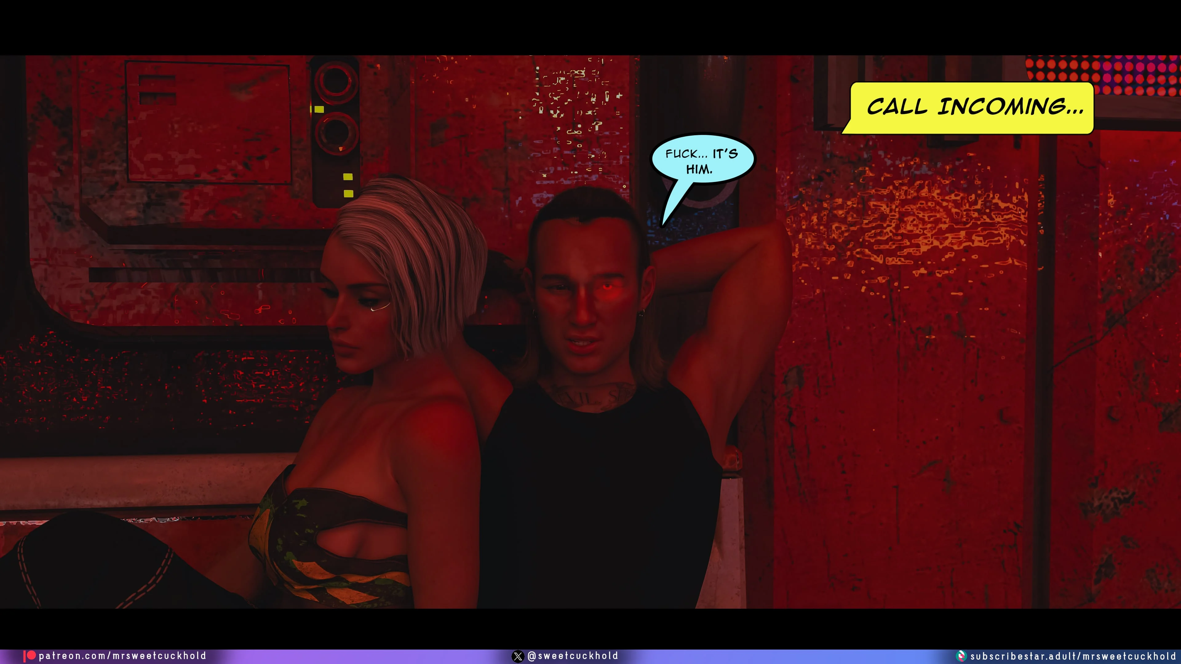 Street Corruption (Cyberpunk 2077) [Mr.SweetCuckhold] - Chapter 3 — Page 35