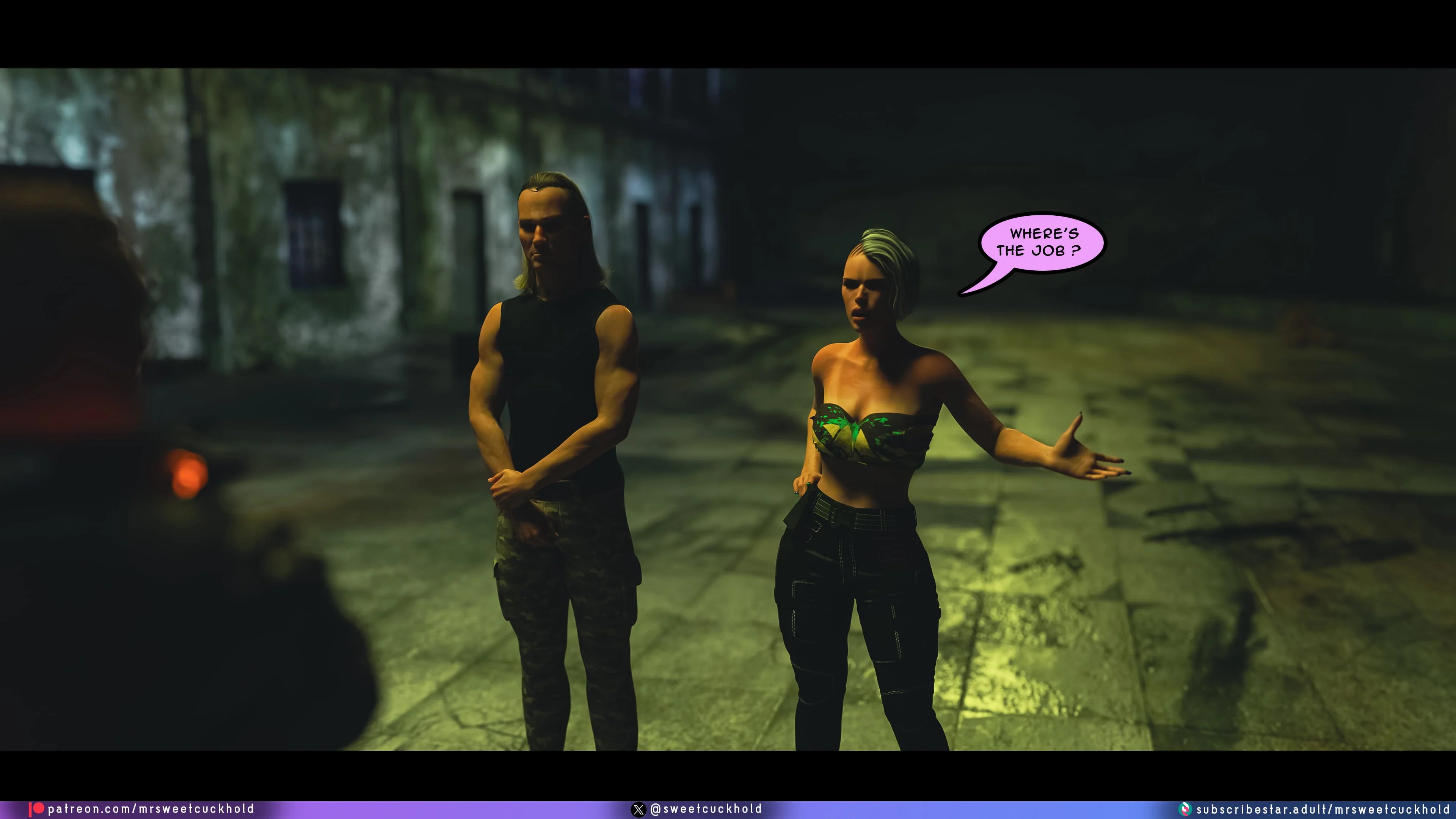 Street Corruption (Cyberpunk 2077) [Mr.SweetCuckhold] - Chapter 3 — Page 48