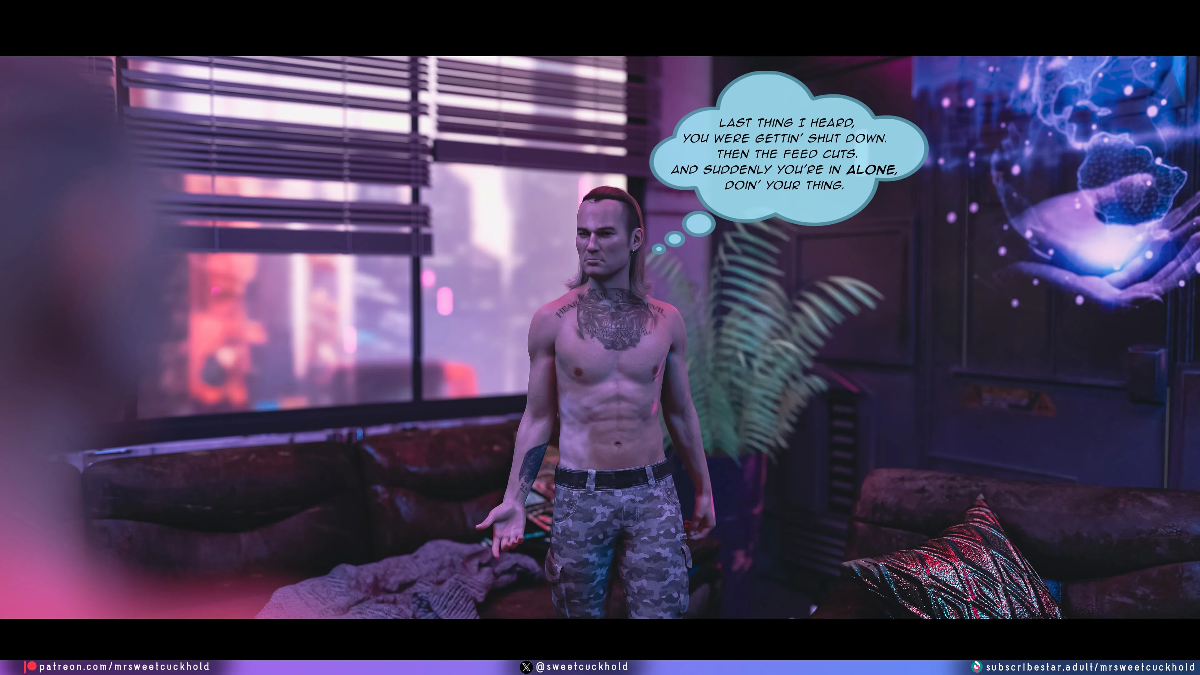 Street Corruption (Cyberpunk 2077) [Mr.SweetCuckhold] - Chapter 3 — Page 5