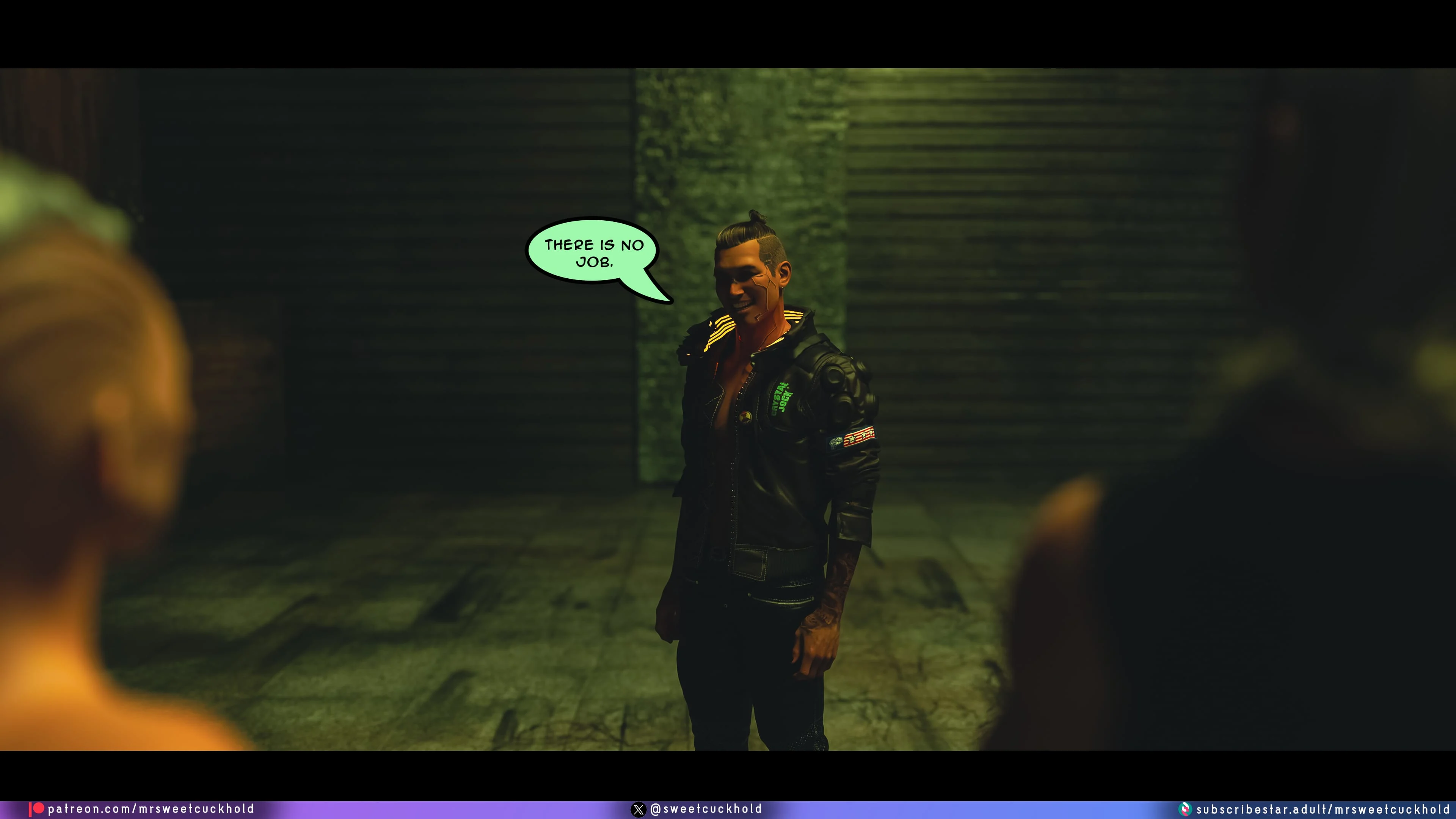 Street Corruption (Cyberpunk 2077) [Mr.SweetCuckhold] - Chapter 3 — Page 51