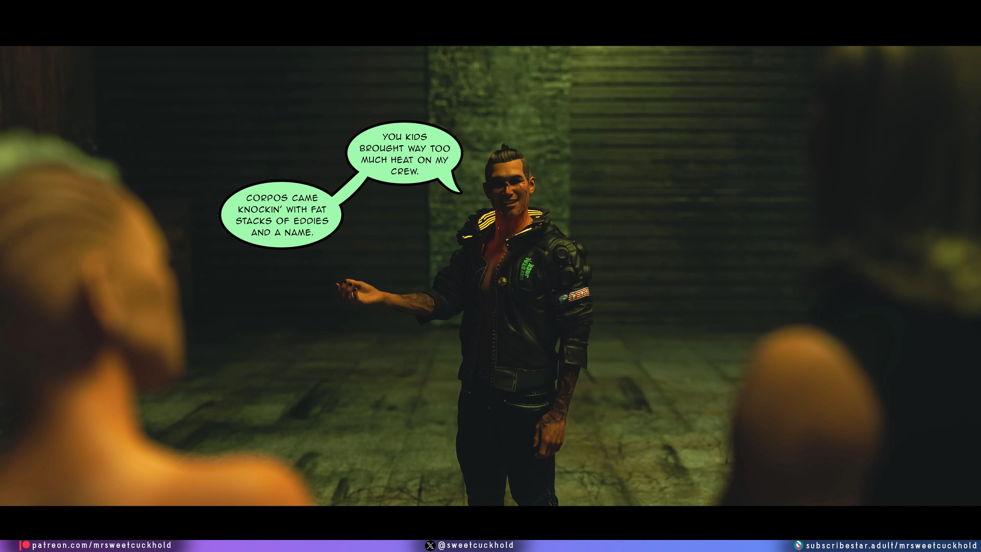 Street Corruption (Cyberpunk 2077) [Mr.SweetCuckhold] - Chapter 3 — Page 53