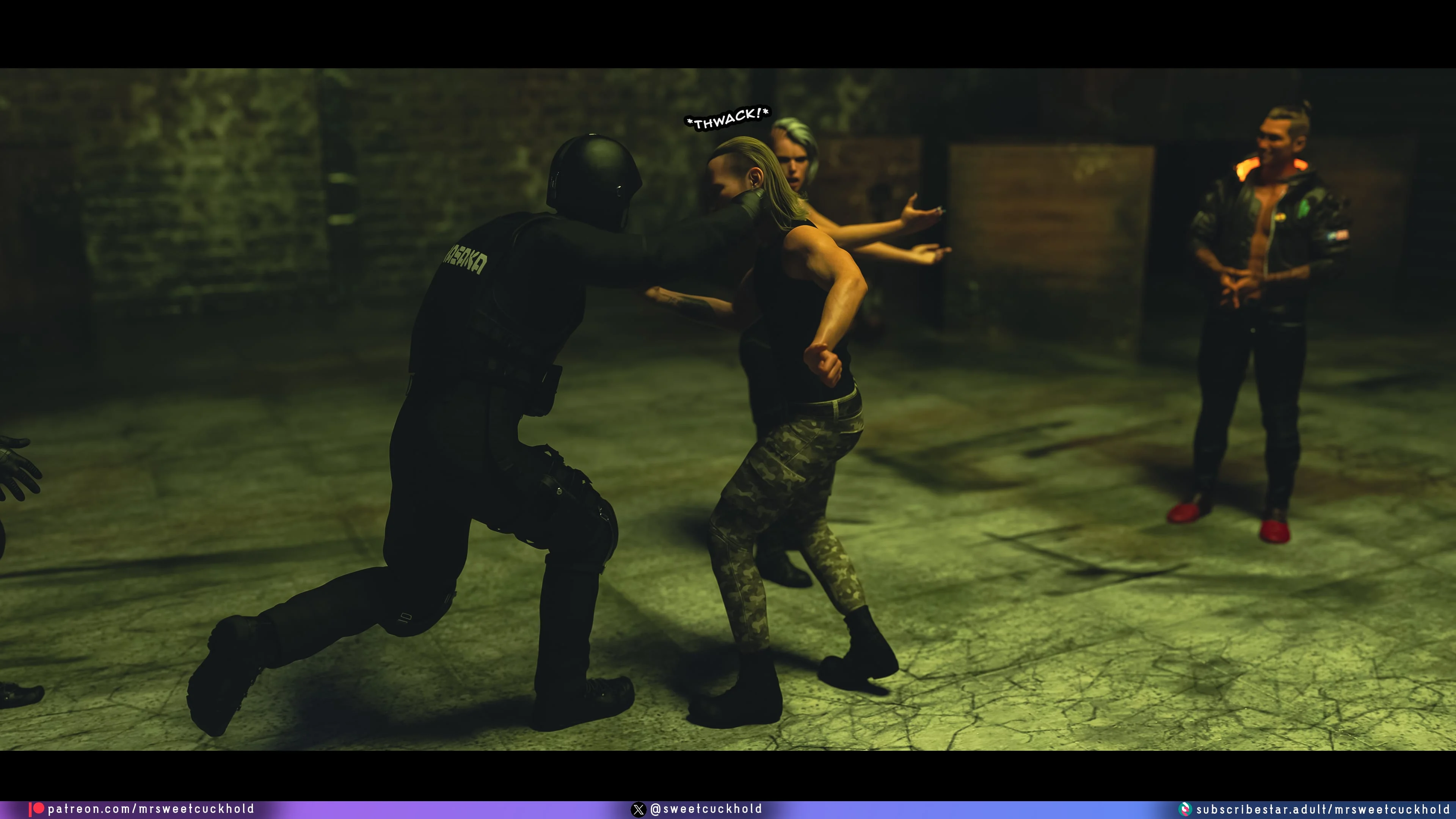 Street Corruption (Cyberpunk 2077) [Mr.SweetCuckhold] - Chapter 3 — Page 60