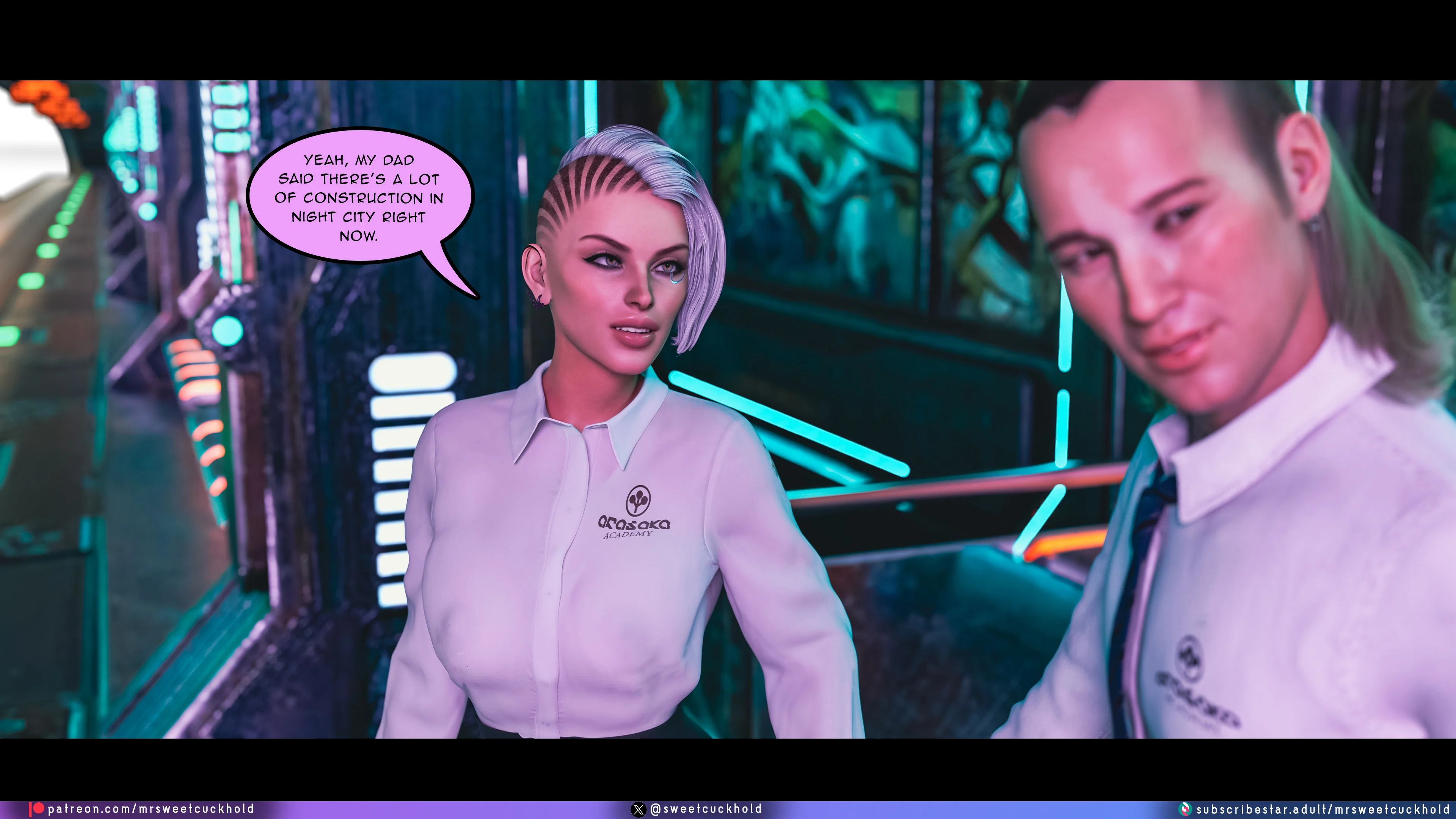 Street Corruption (Cyberpunk 2077) [Mr.SweetCuckhold] - Chapter 1 — Page 10