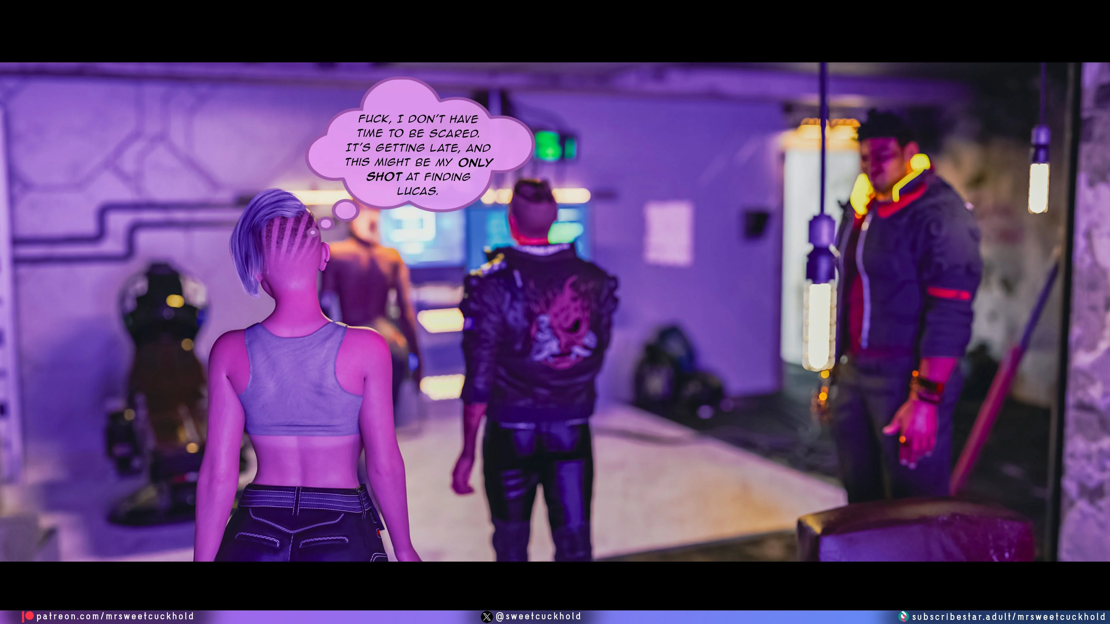 Street Corruption (Cyberpunk 2077) [Mr.SweetCuckhold] - Chapter 1 — Page 112