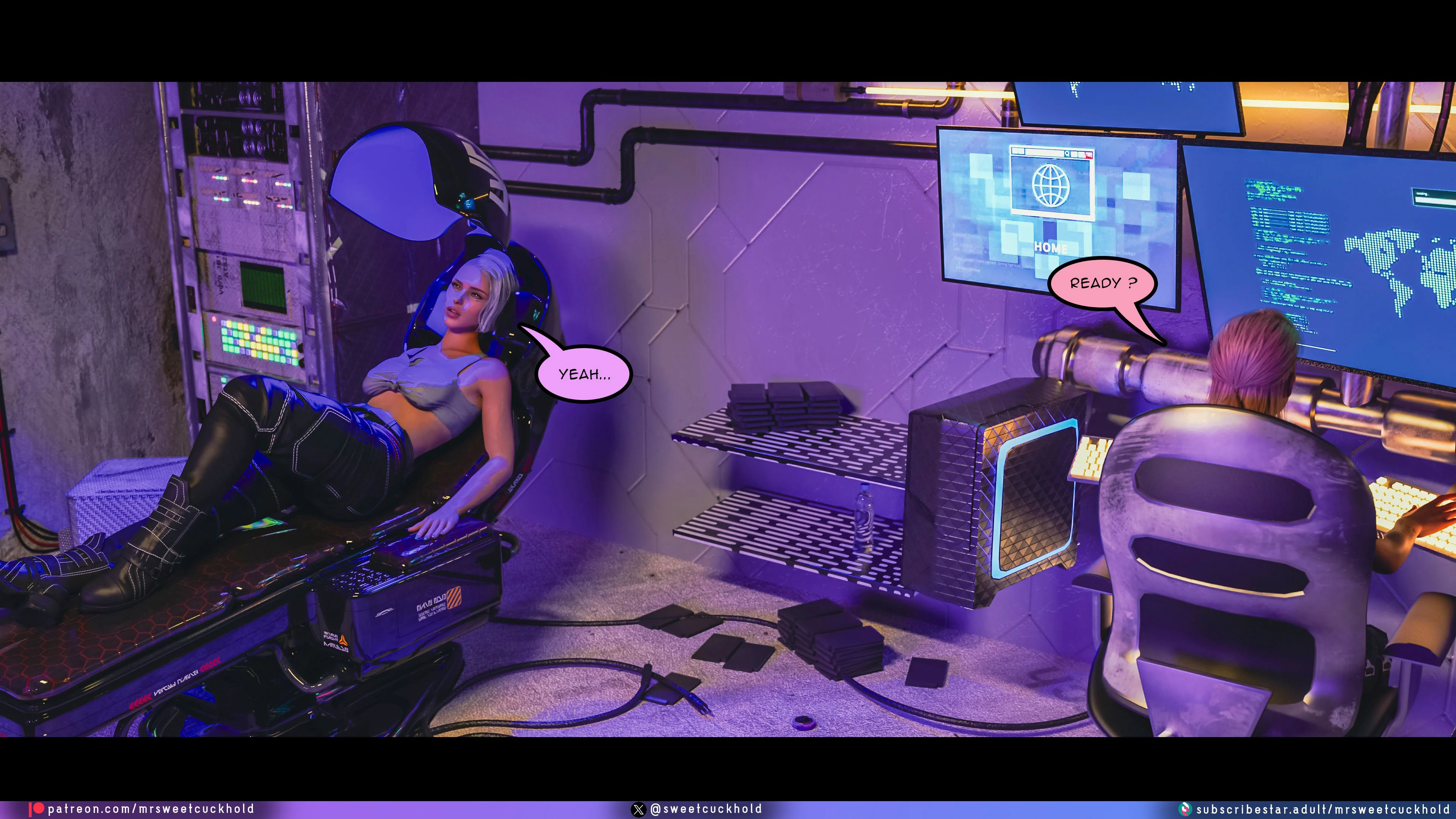 Street Corruption (Cyberpunk 2077) [Mr.SweetCuckhold] - Chapter 1 — Page 115