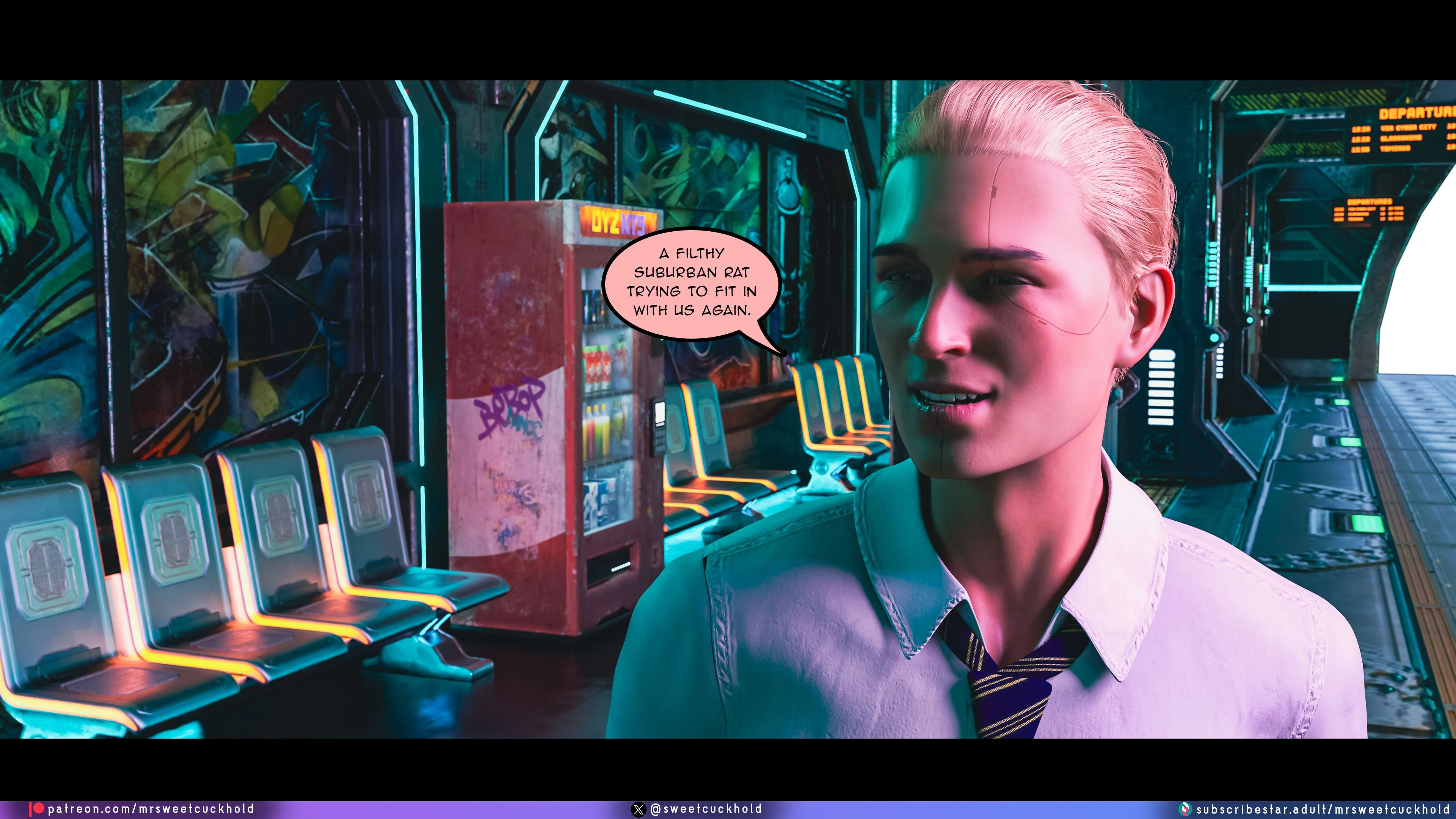 Street Corruption (Cyberpunk 2077) [Mr.SweetCuckhold] - Chapter 1 — Page 12