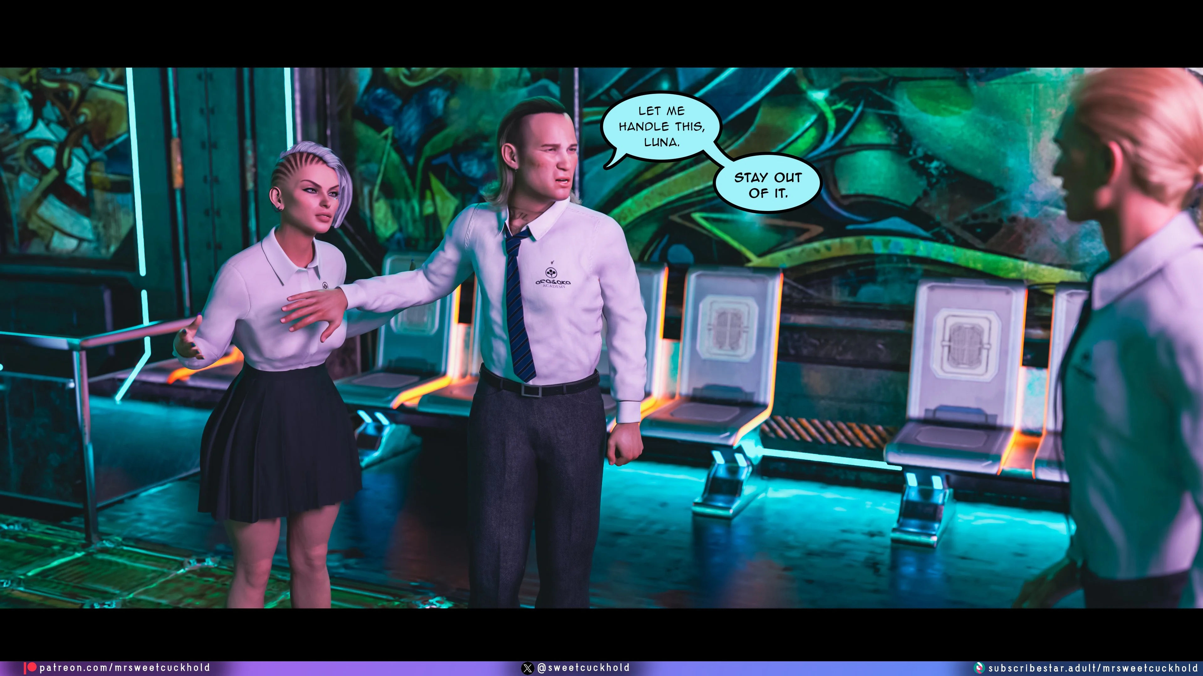 Street Corruption (Cyberpunk 2077) [Mr.SweetCuckhold] - Chapter 1 — Page 14