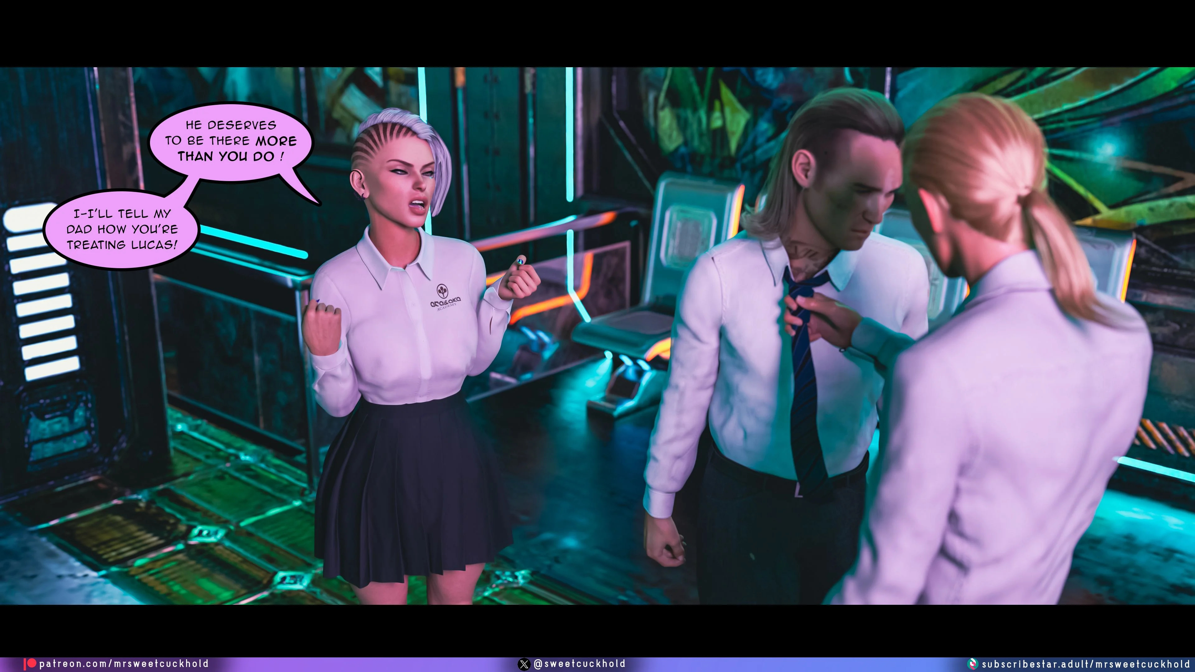 Street Corruption (Cyberpunk 2077) [Mr.SweetCuckhold] - Chapter 1 — Page 17