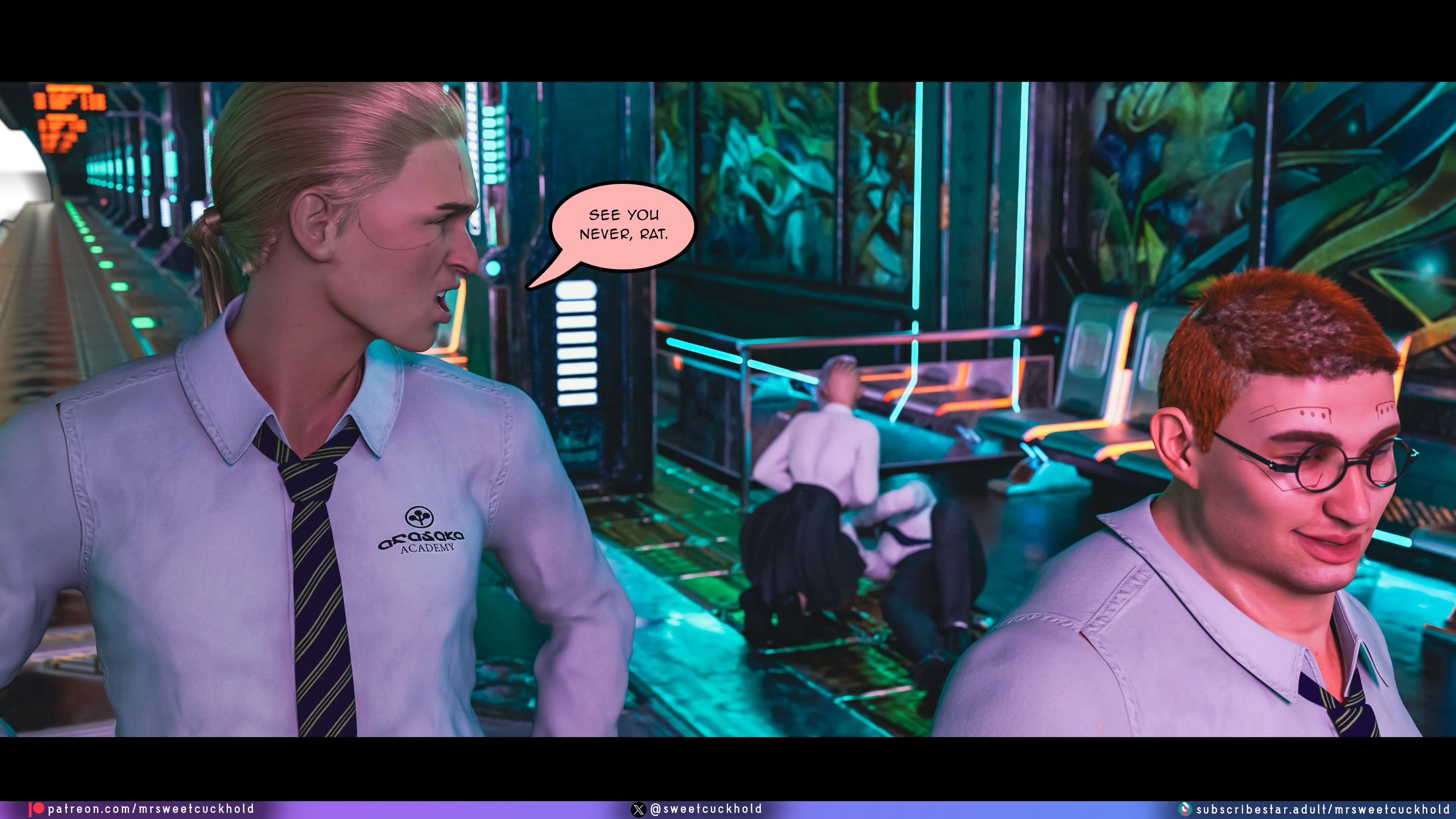 Street Corruption (Cyberpunk 2077) [Mr.SweetCuckhold] - Chapter 1 — Page 31