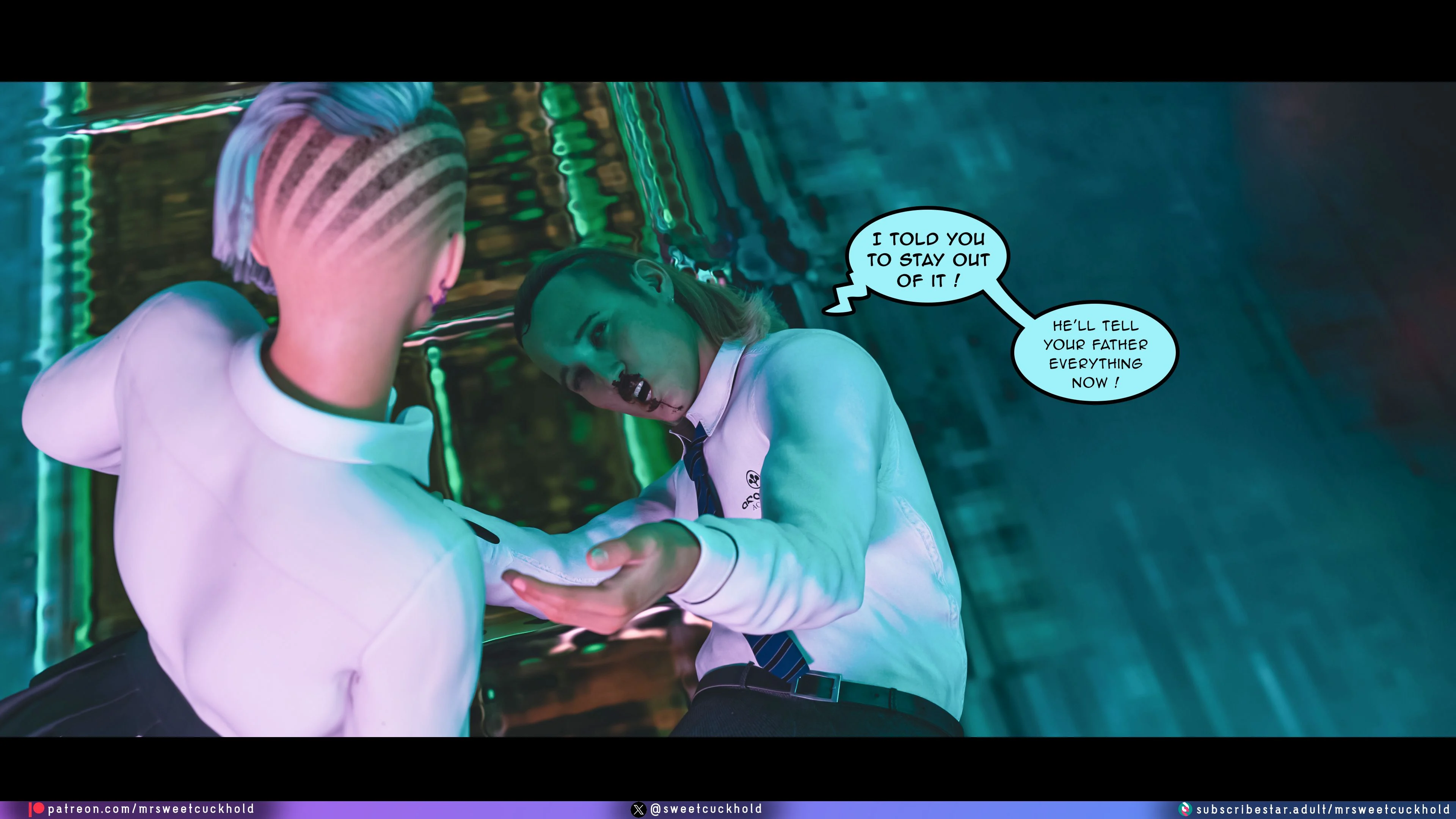 Street Corruption (Cyberpunk 2077) [Mr.SweetCuckhold] - Chapter 1 — Page 33