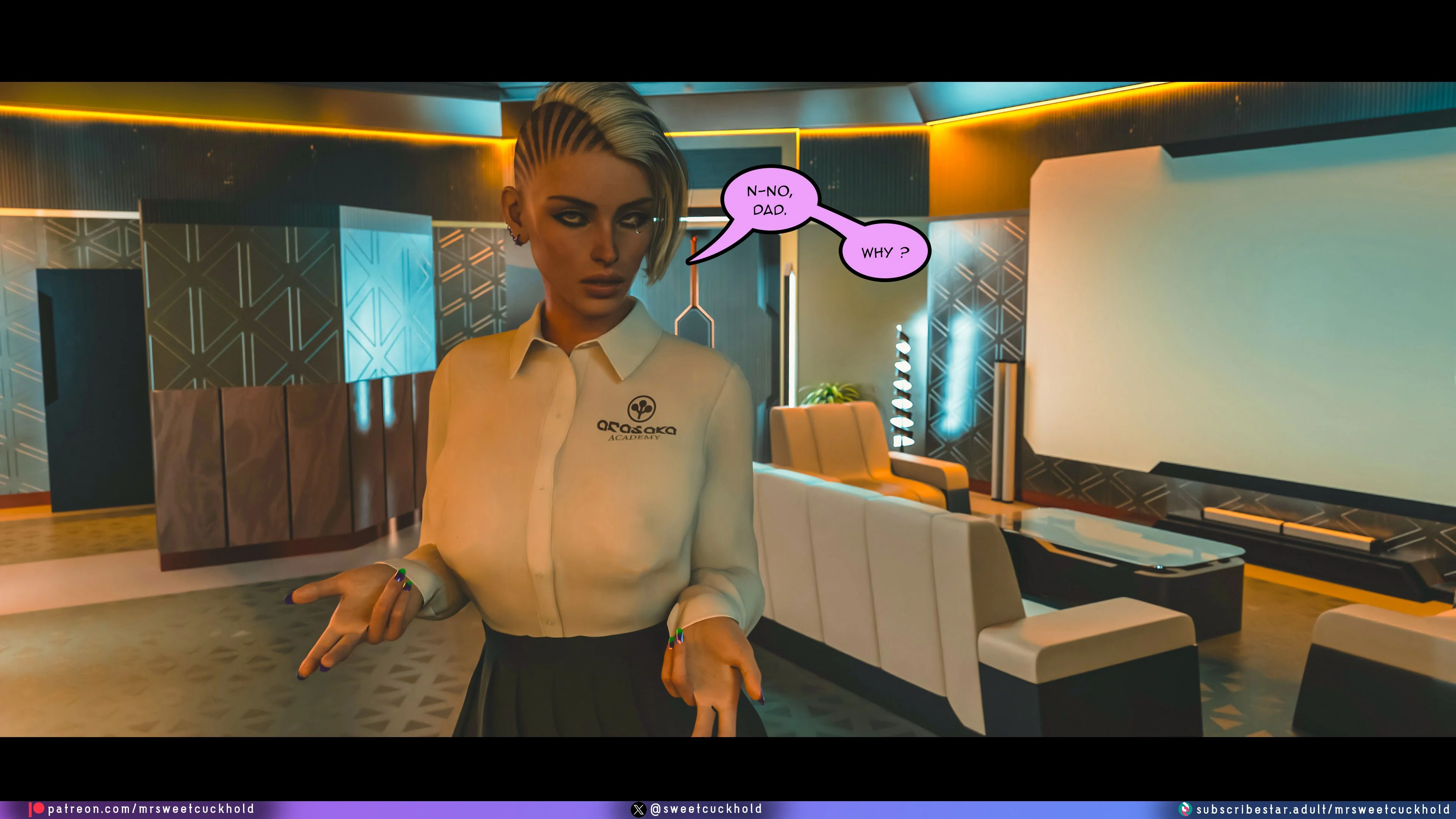 Street Corruption (Cyberpunk 2077) [Mr.SweetCuckhold] - Chapter 1 — Page 45