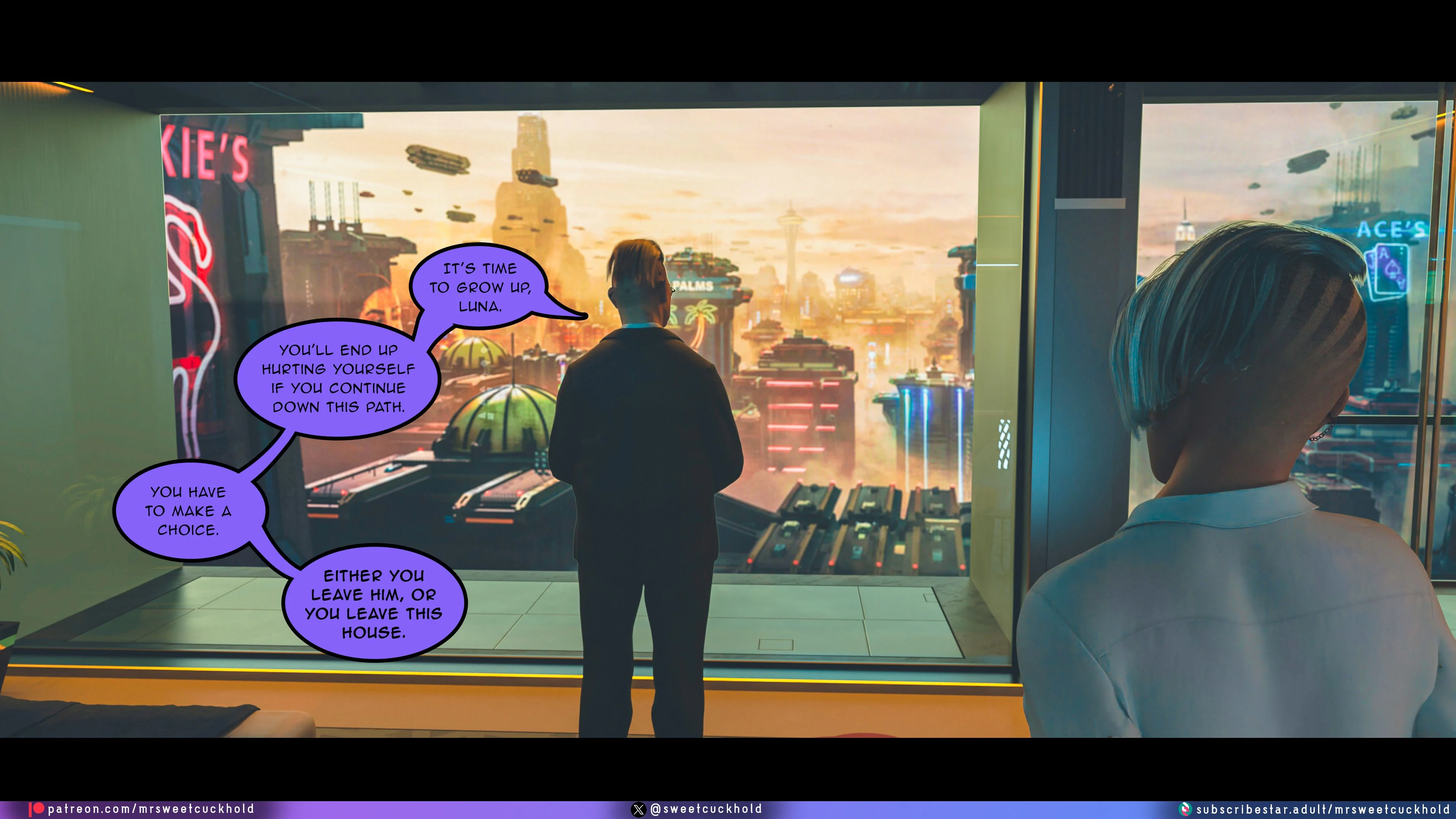 Street Corruption (Cyberpunk 2077) [Mr.SweetCuckhold] - Chapter 1 — Page 50