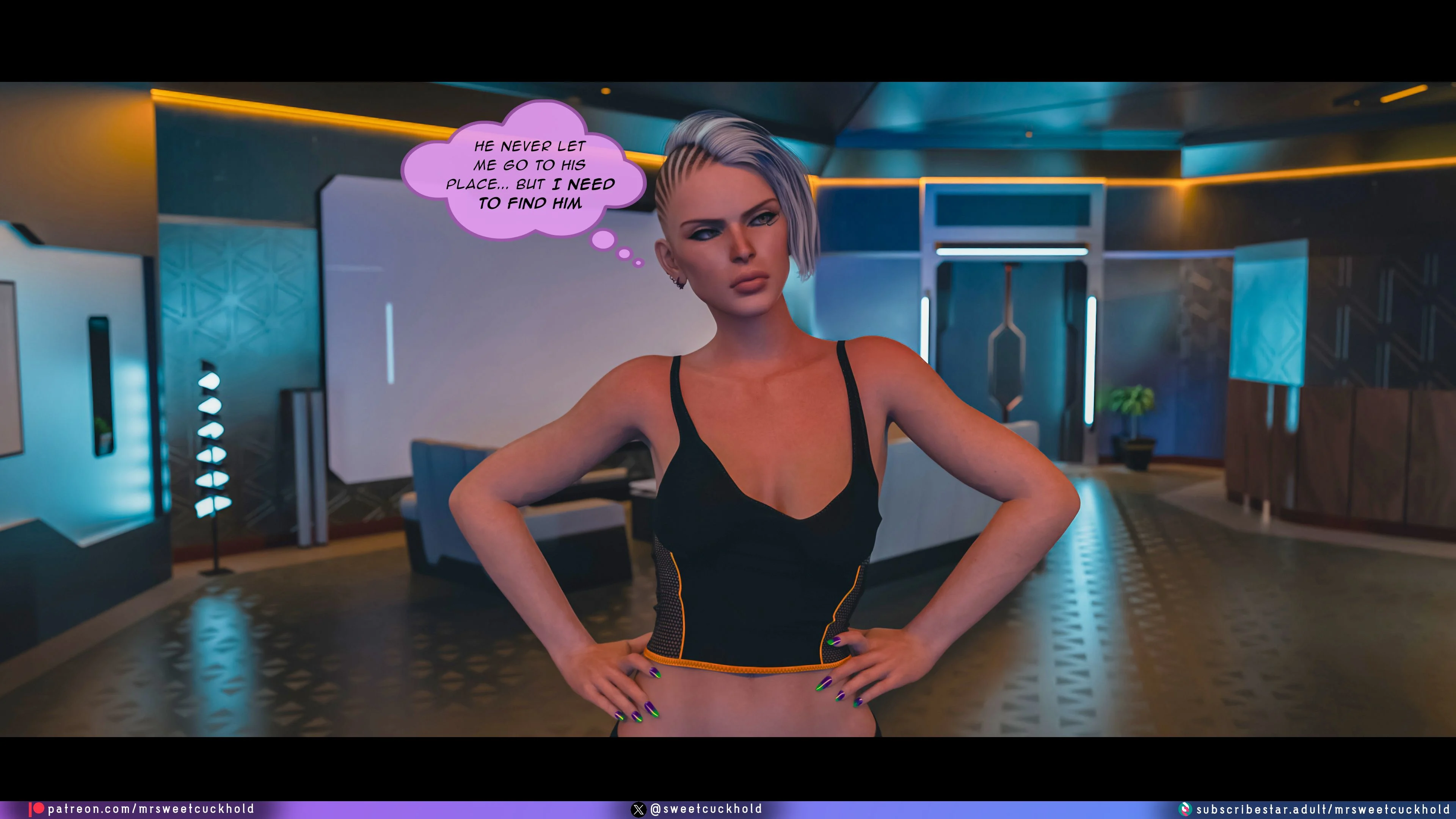 Street Corruption (Cyberpunk 2077) [Mr.SweetCuckhold] - Chapter 1 — Page 58