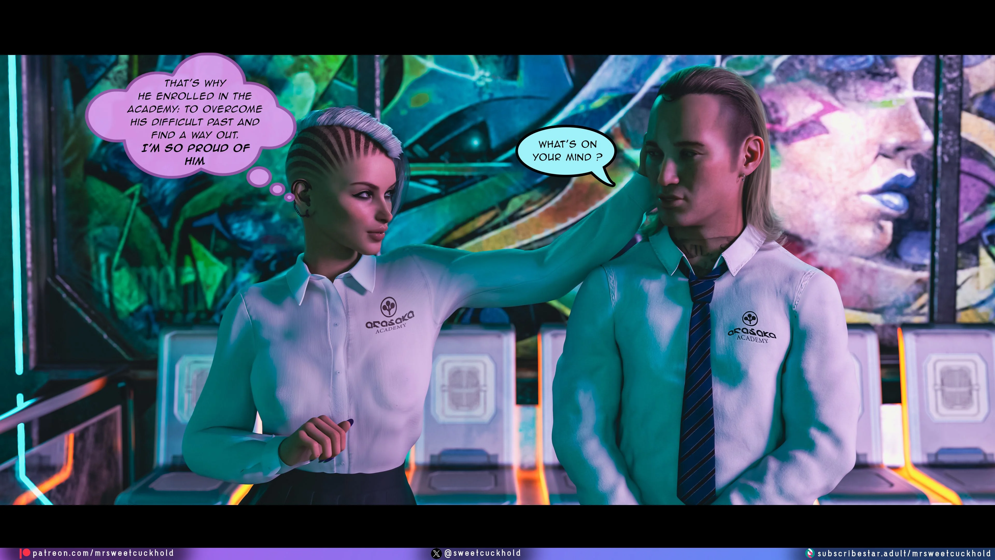 Street Corruption (Cyberpunk 2077) [Mr.SweetCuckhold] - Chapter 1 — Page 7