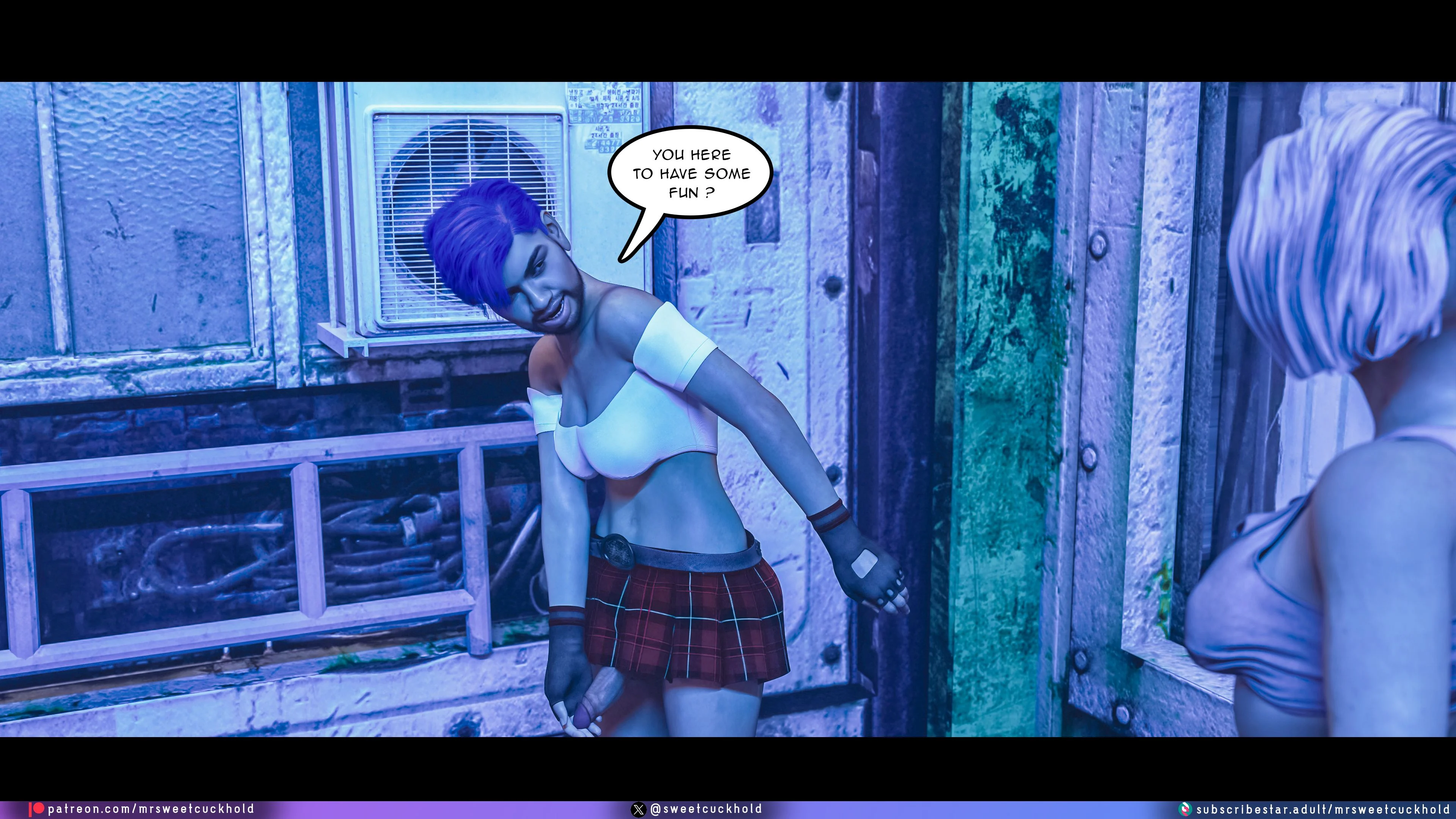 Street Corruption (Cyberpunk 2077) [Mr.SweetCuckhold] - Chapter 1 — Page 71