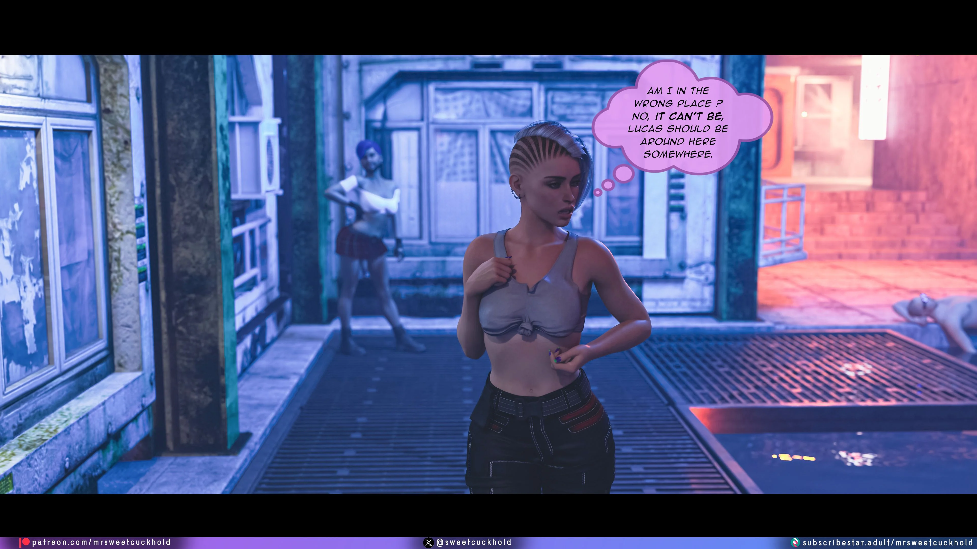 Street Corruption (Cyberpunk 2077) [Mr.SweetCuckhold] - Chapter 1 — Page 73