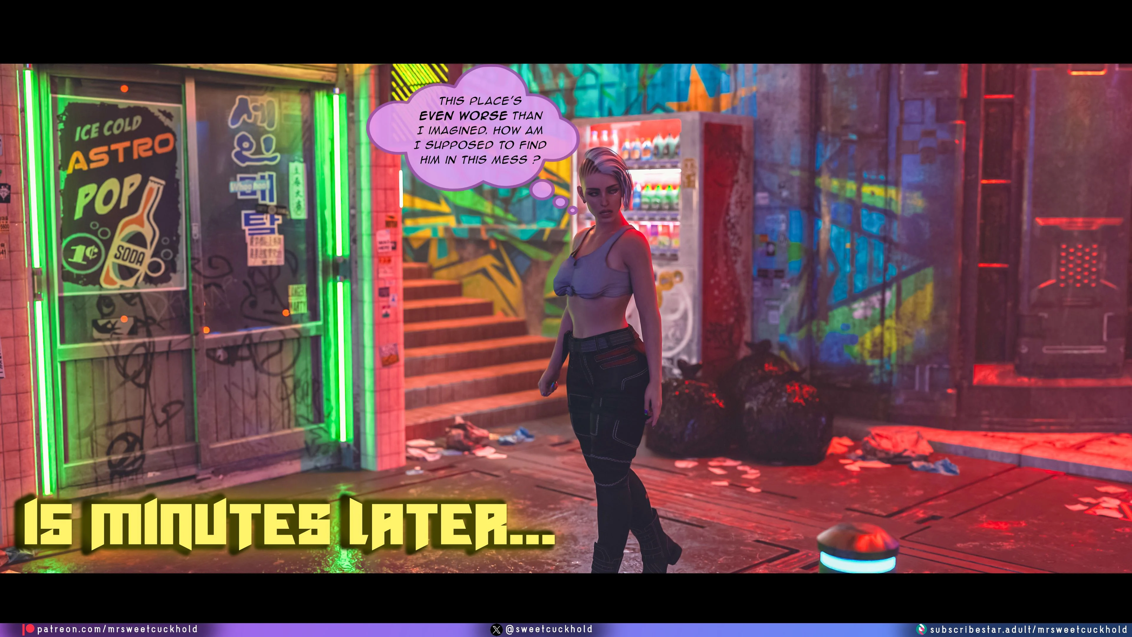 Street Corruption (Cyberpunk 2077) [Mr.SweetCuckhold] - Chapter 1 — Page 74