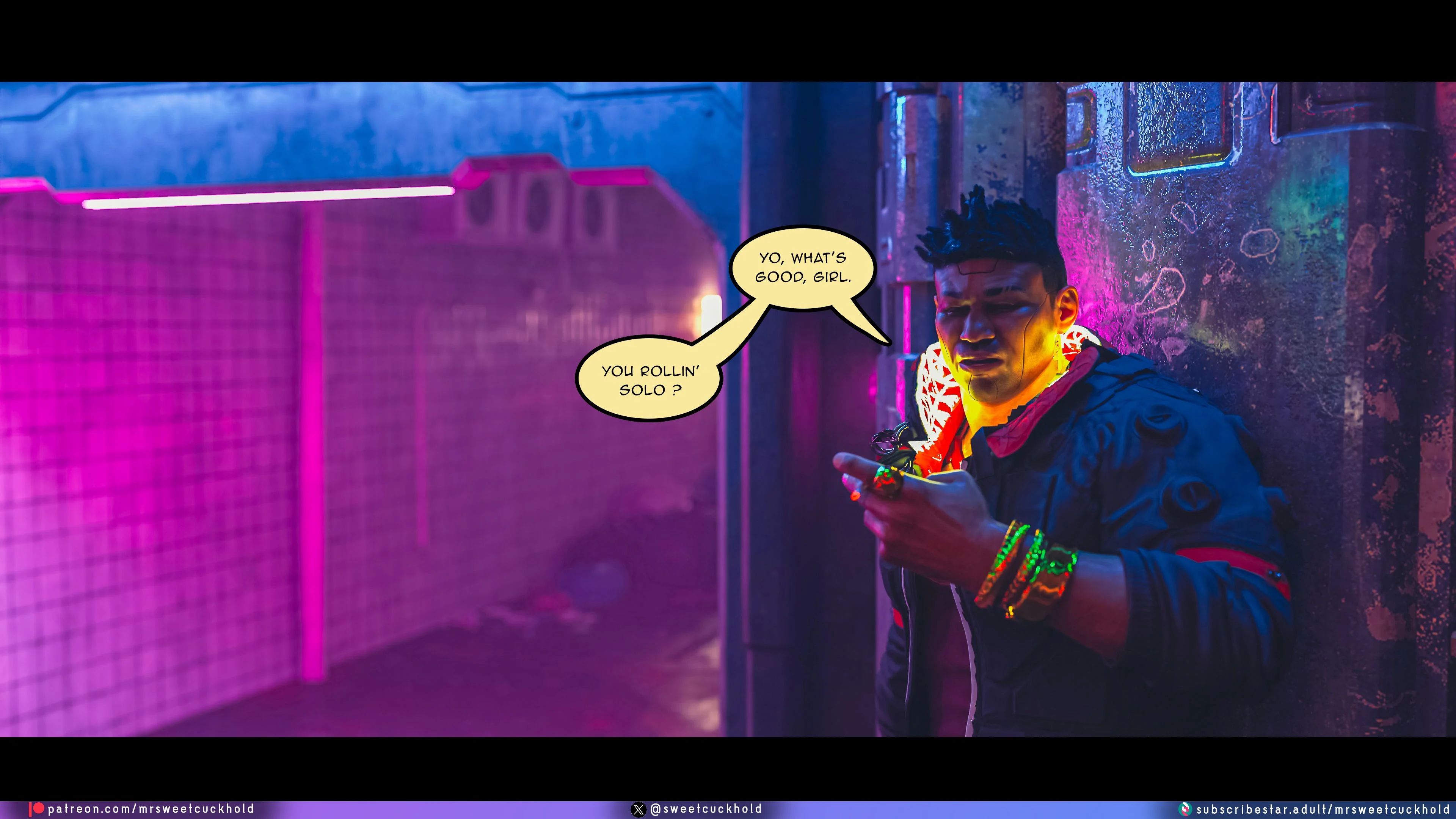 Street Corruption (Cyberpunk 2077) [Mr.SweetCuckhold] - Chapter 1 — Page 76