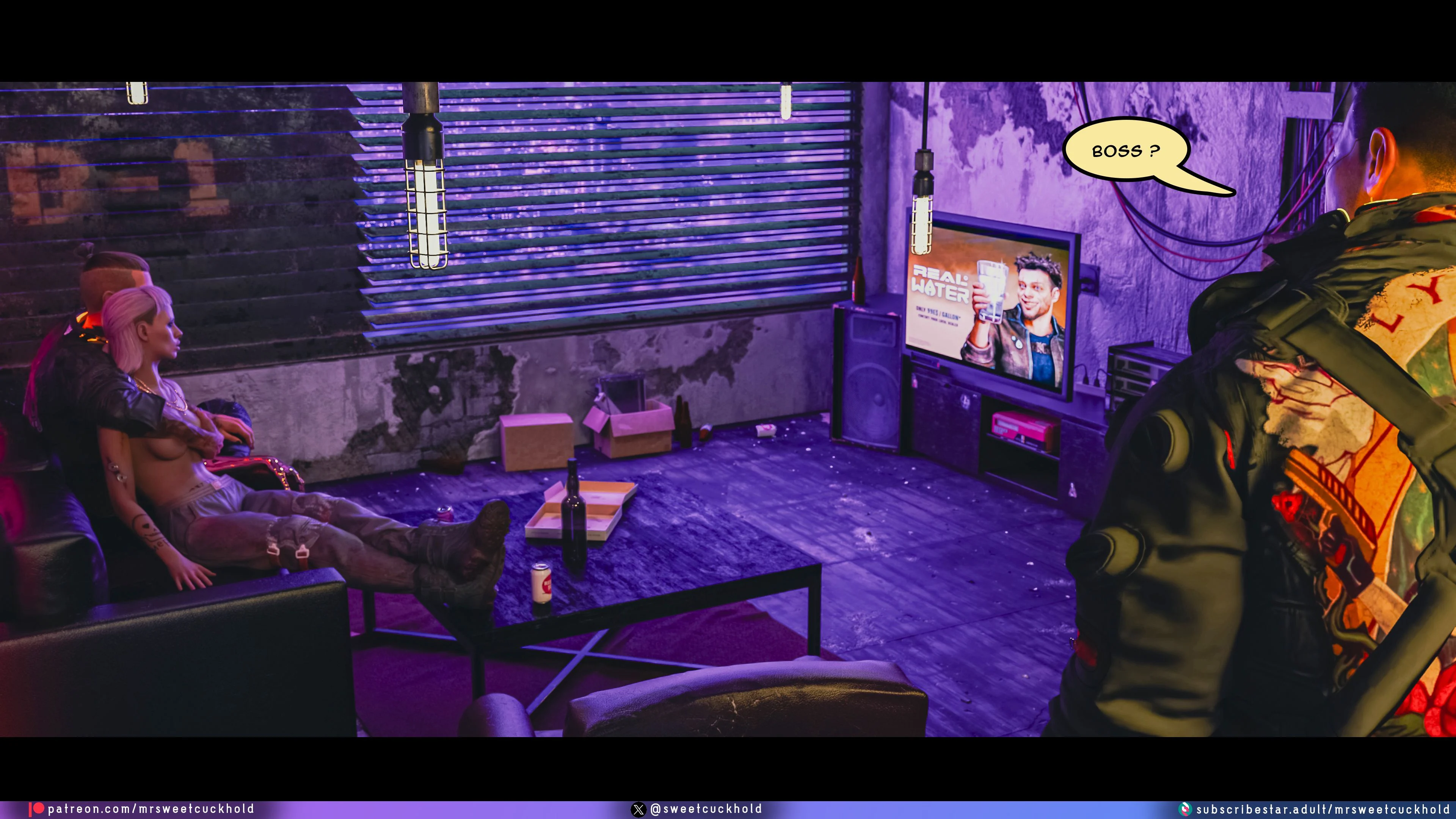 Street Corruption (Cyberpunk 2077) [Mr.SweetCuckhold] - Chapter 1 — Page 92