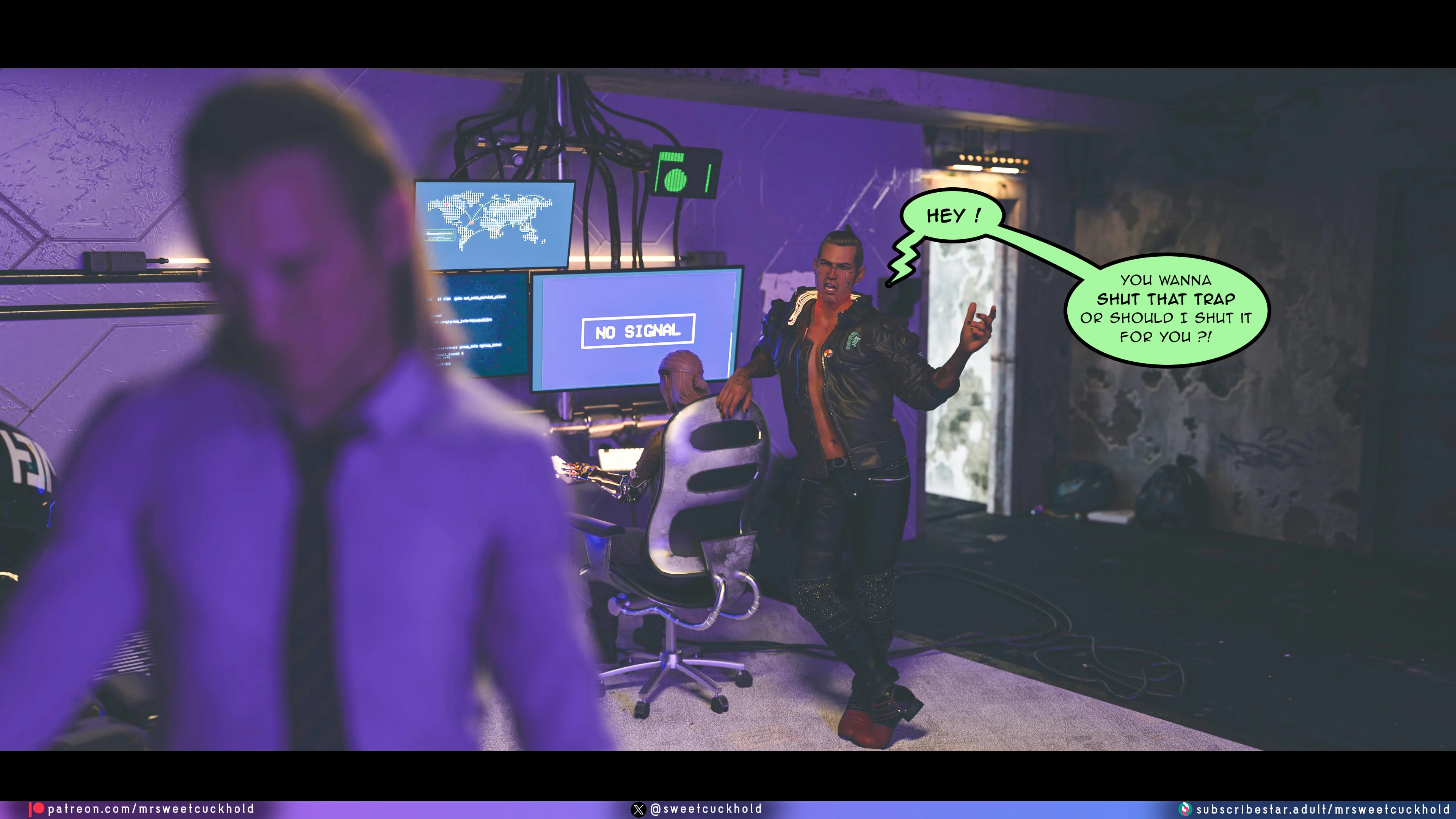 Street Corruption (Cyberpunk 2077) [Mr.SweetCuckhold] - Chapter 2 — Page 131