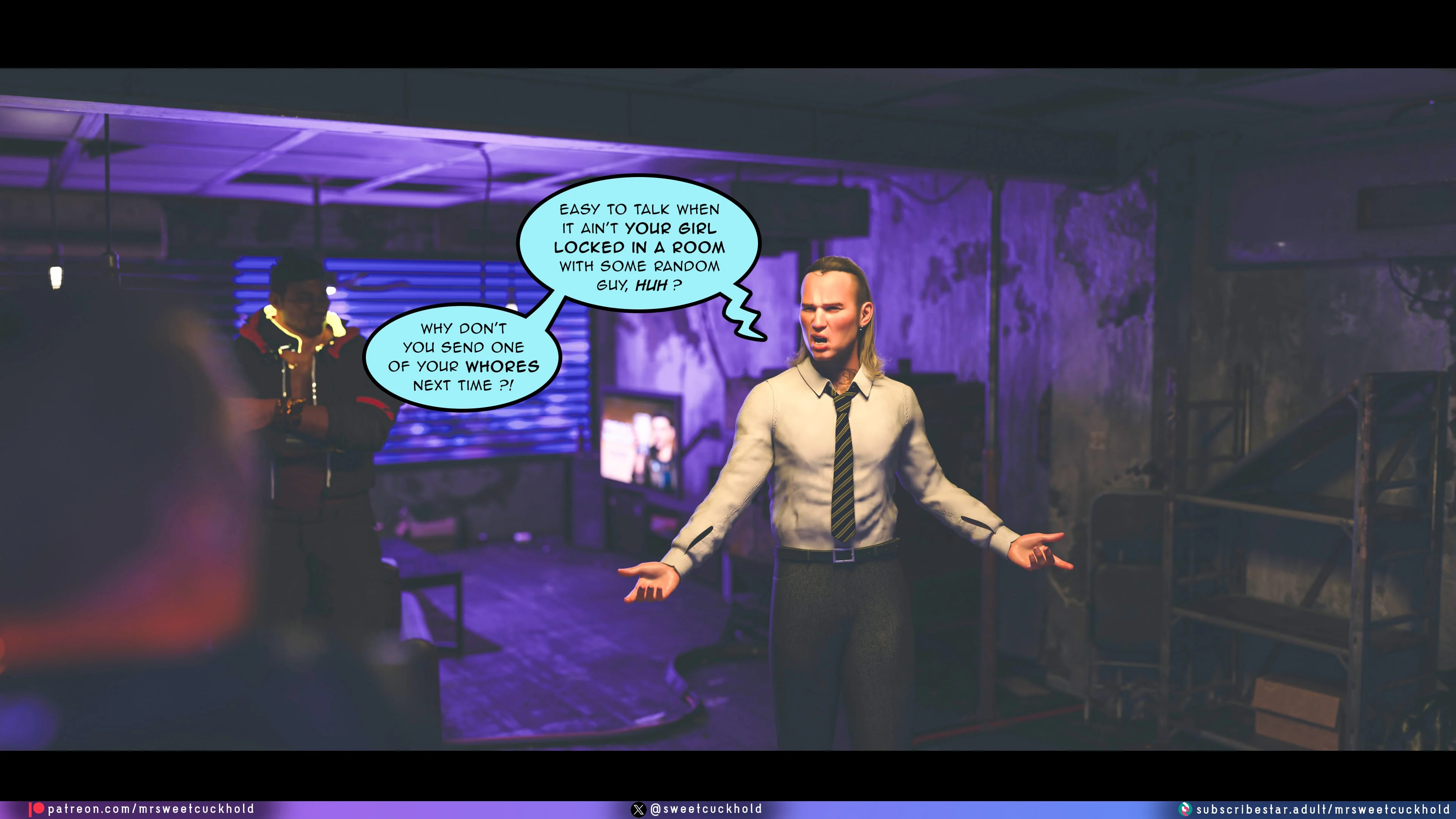 Street Corruption (Cyberpunk 2077) [Mr.SweetCuckhold] - Chapter 2 — Page 132