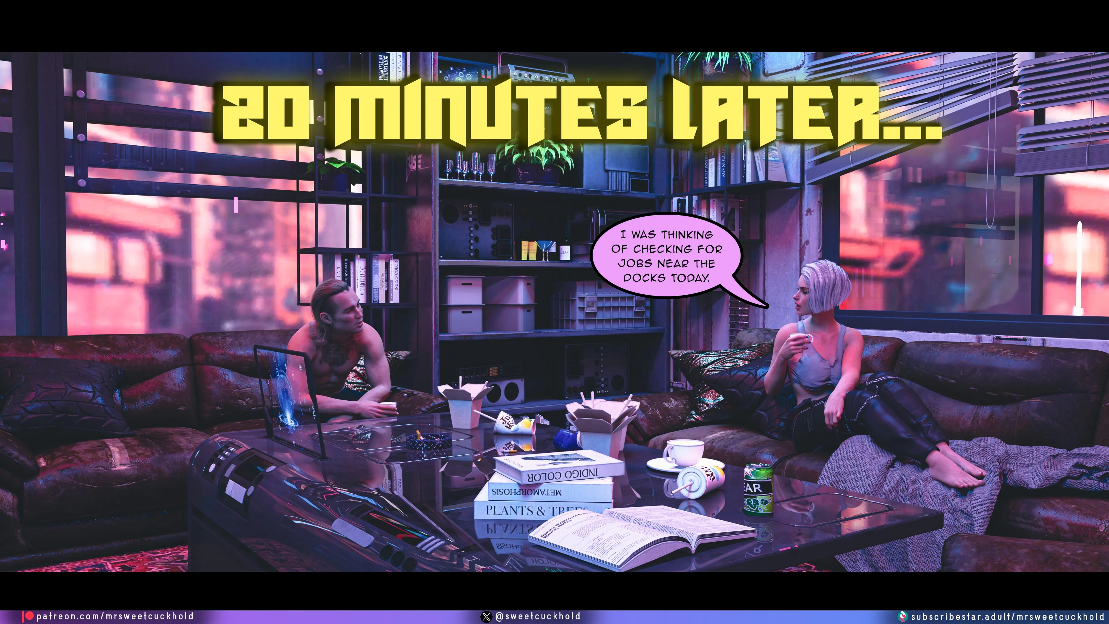 Street Corruption (Cyberpunk 2077) [Mr.SweetCuckhold] - Chapter 2 — Page 15