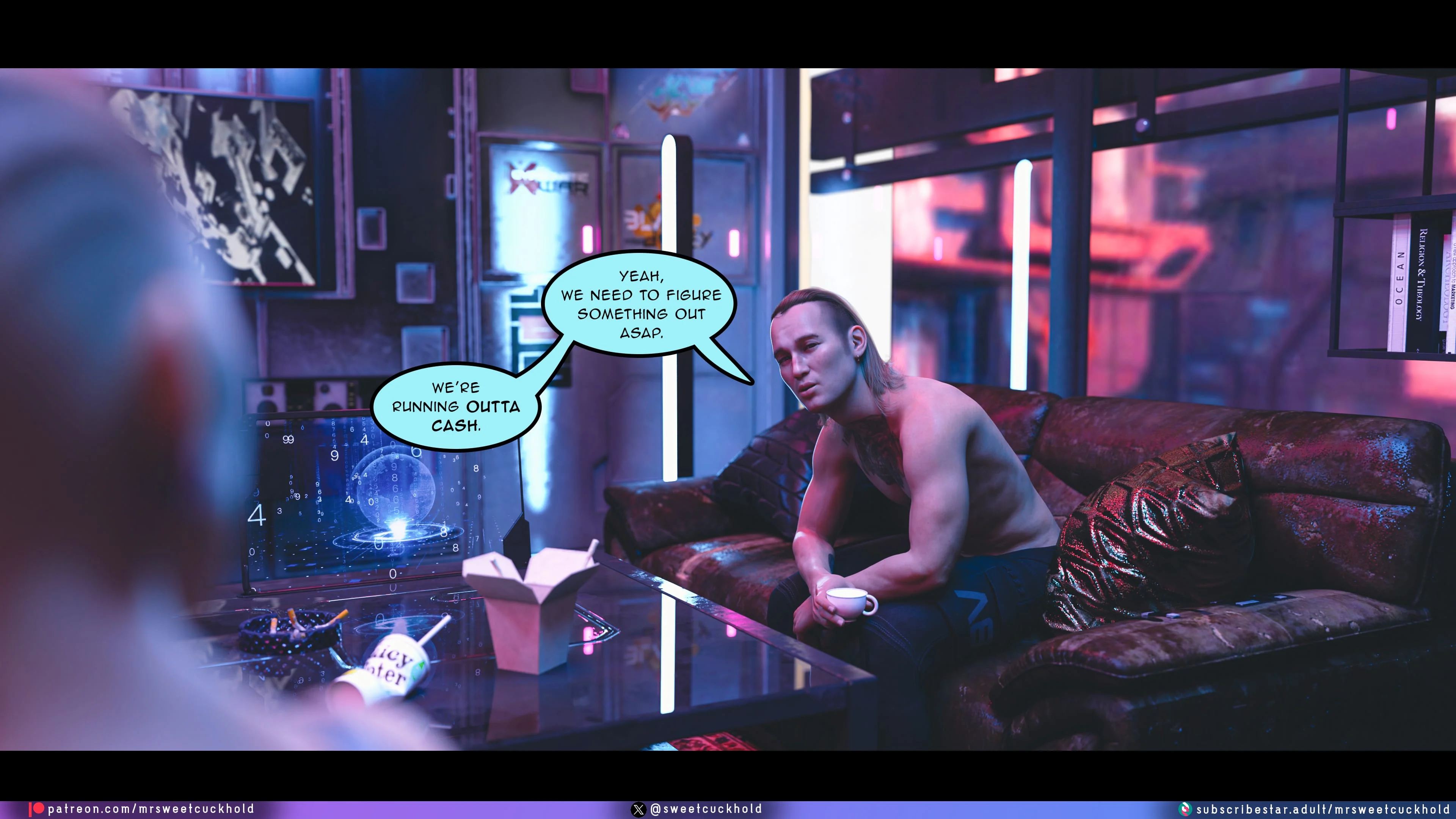 Street Corruption (Cyberpunk 2077) [Mr.SweetCuckhold] - Chapter 2 — Page 16